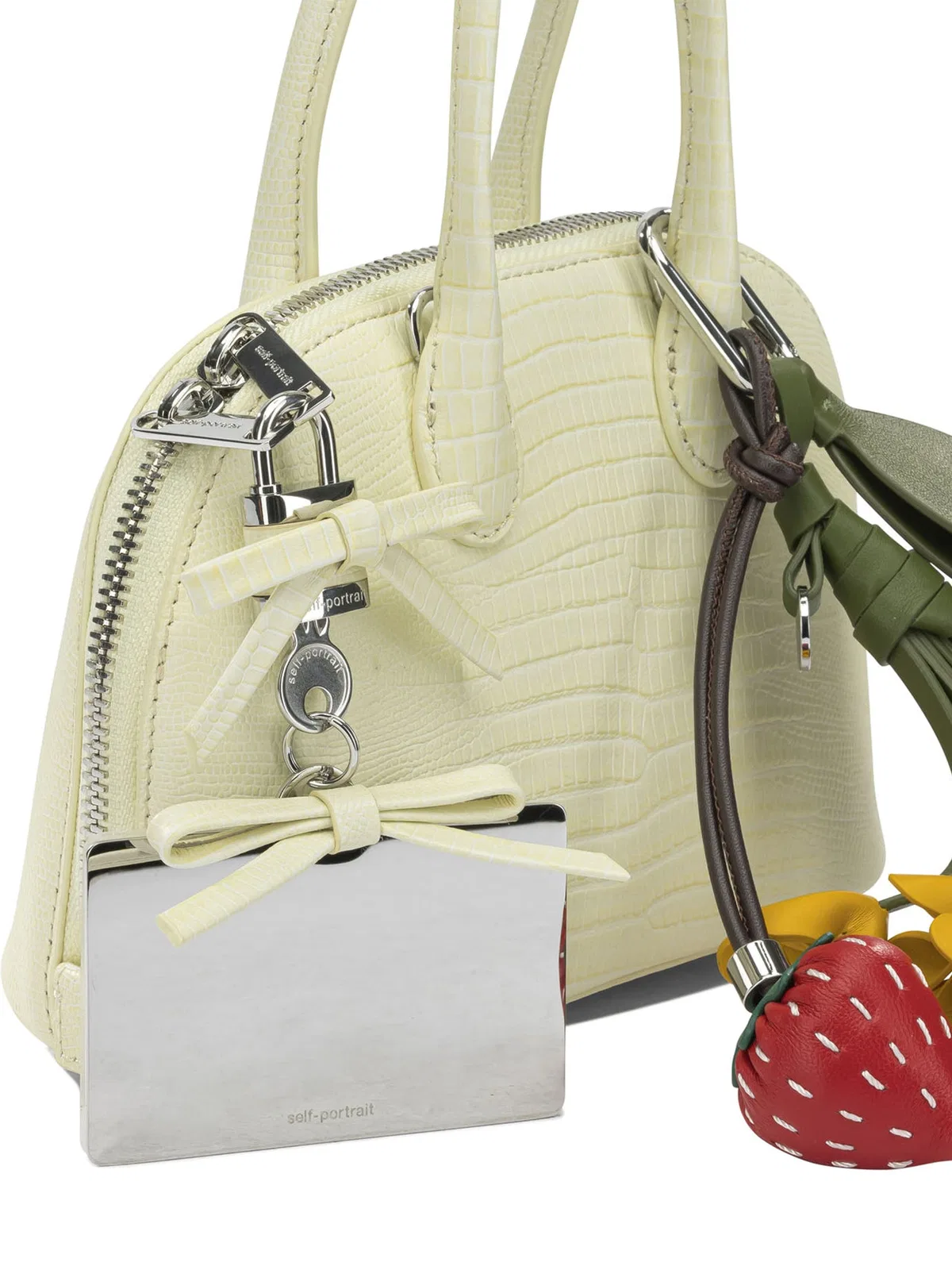 Self-Portrait Lizard Toast Mini Bag