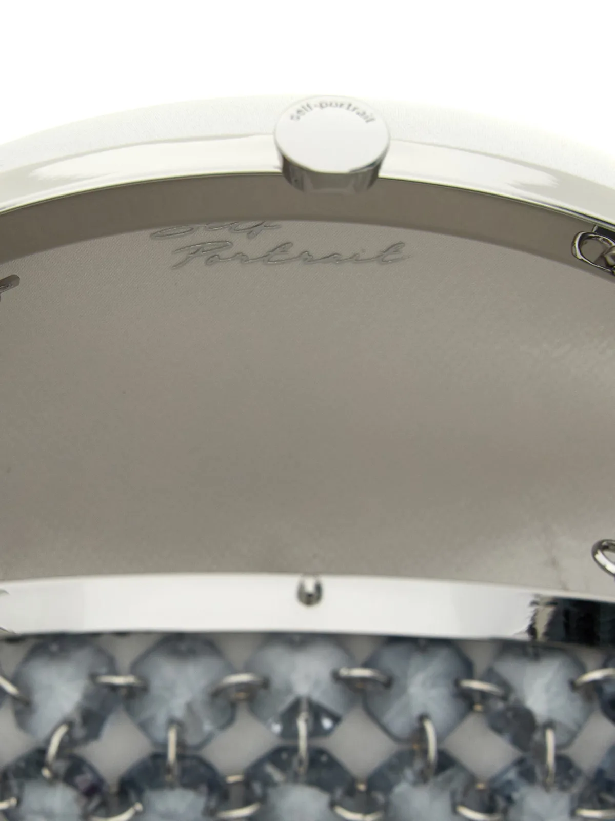 Self-Portrait Self Portrait 'Crystal Chain' Clutch