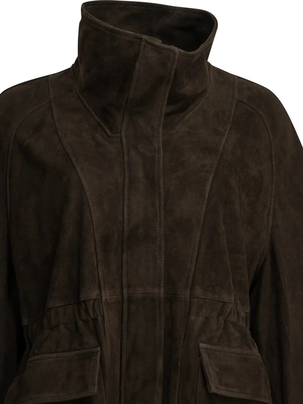 Nour Hammour "Quai Winona" Leather Jacket