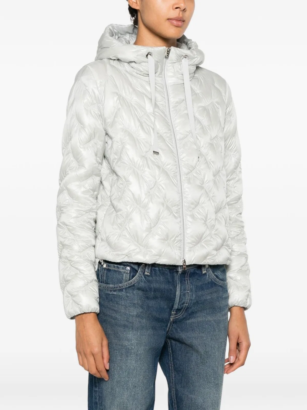 Herno Quilted Short Down Jacket