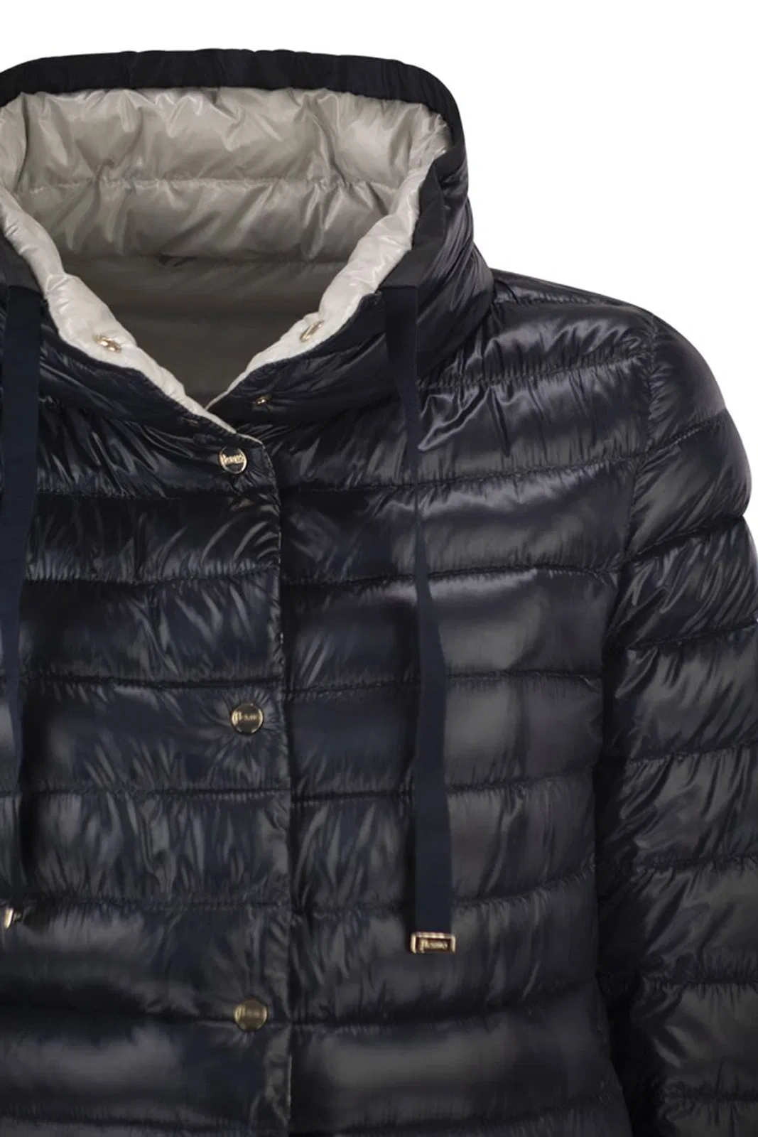 Herno Reversible Ultra-Light Nylon Down Jacket