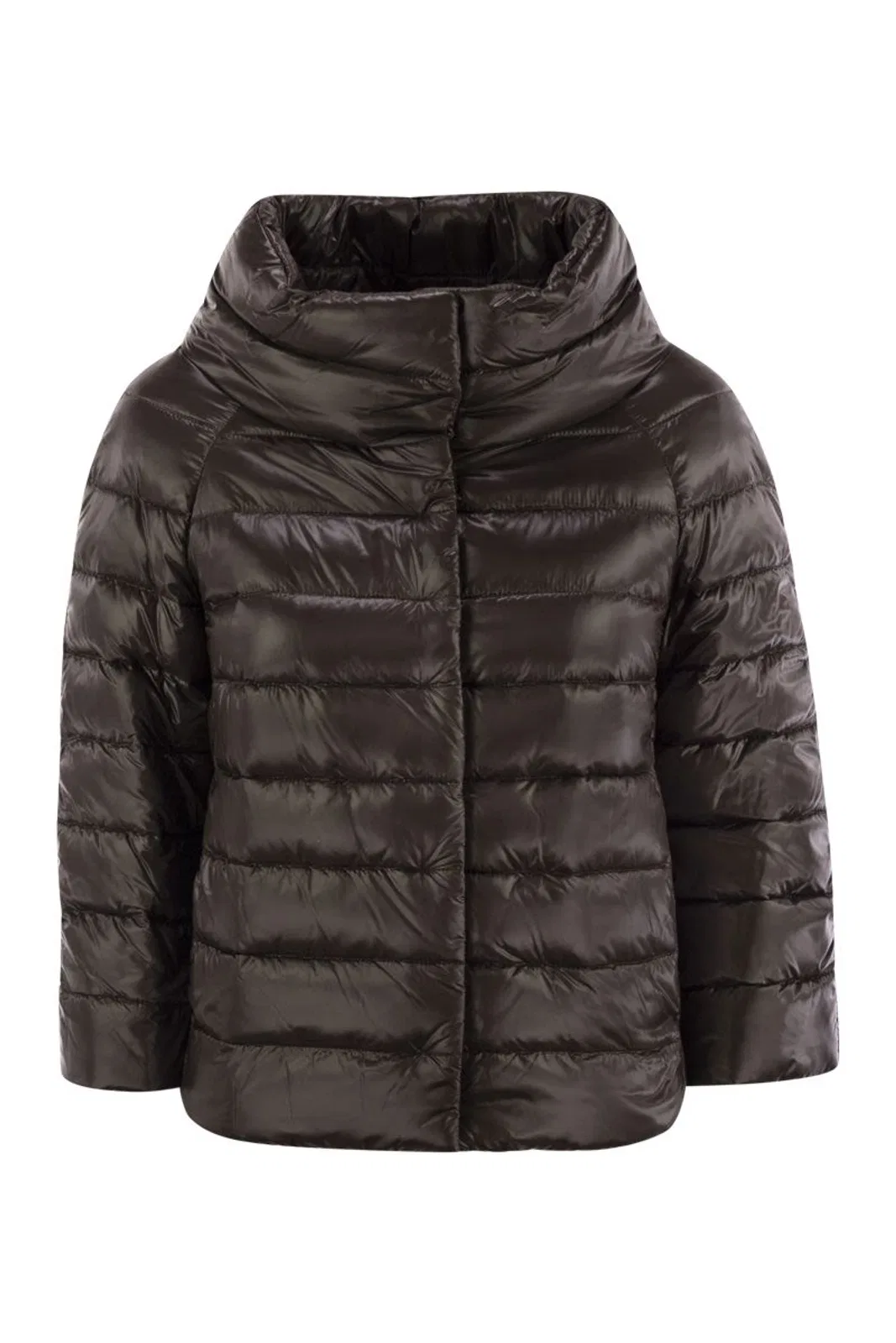 Herno Mini Cape With Jewelled Sleeves