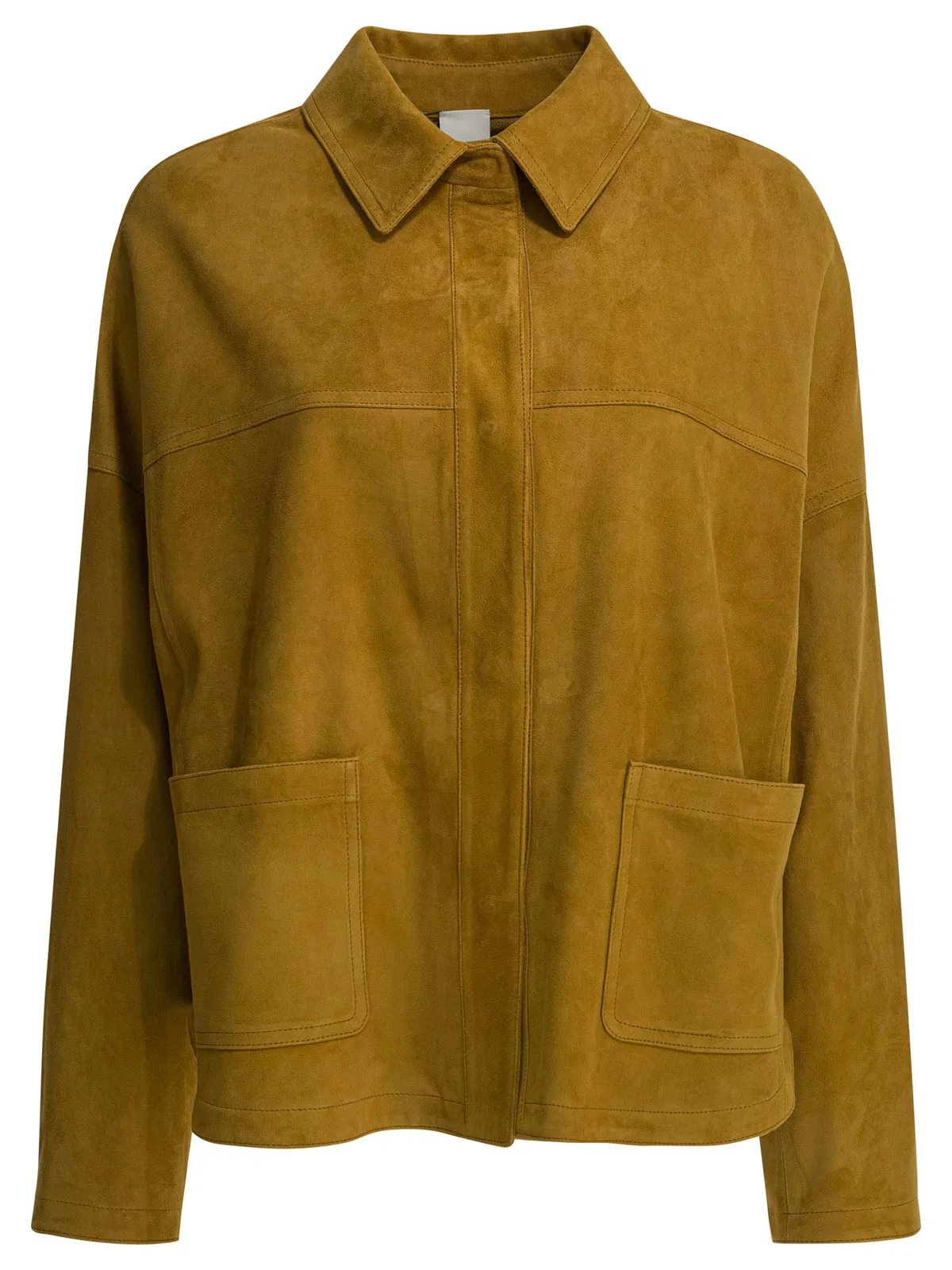 Furling by Giani Beige Goat Suede Jacket
