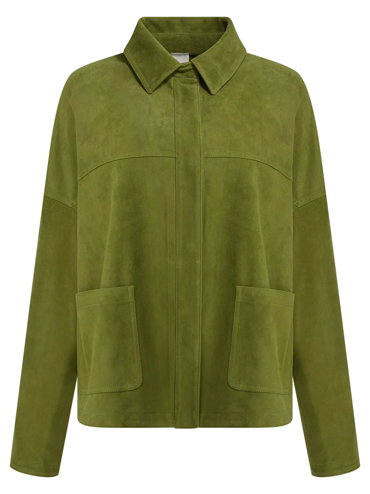 Furling by Giani Green Goat Suede Jacket