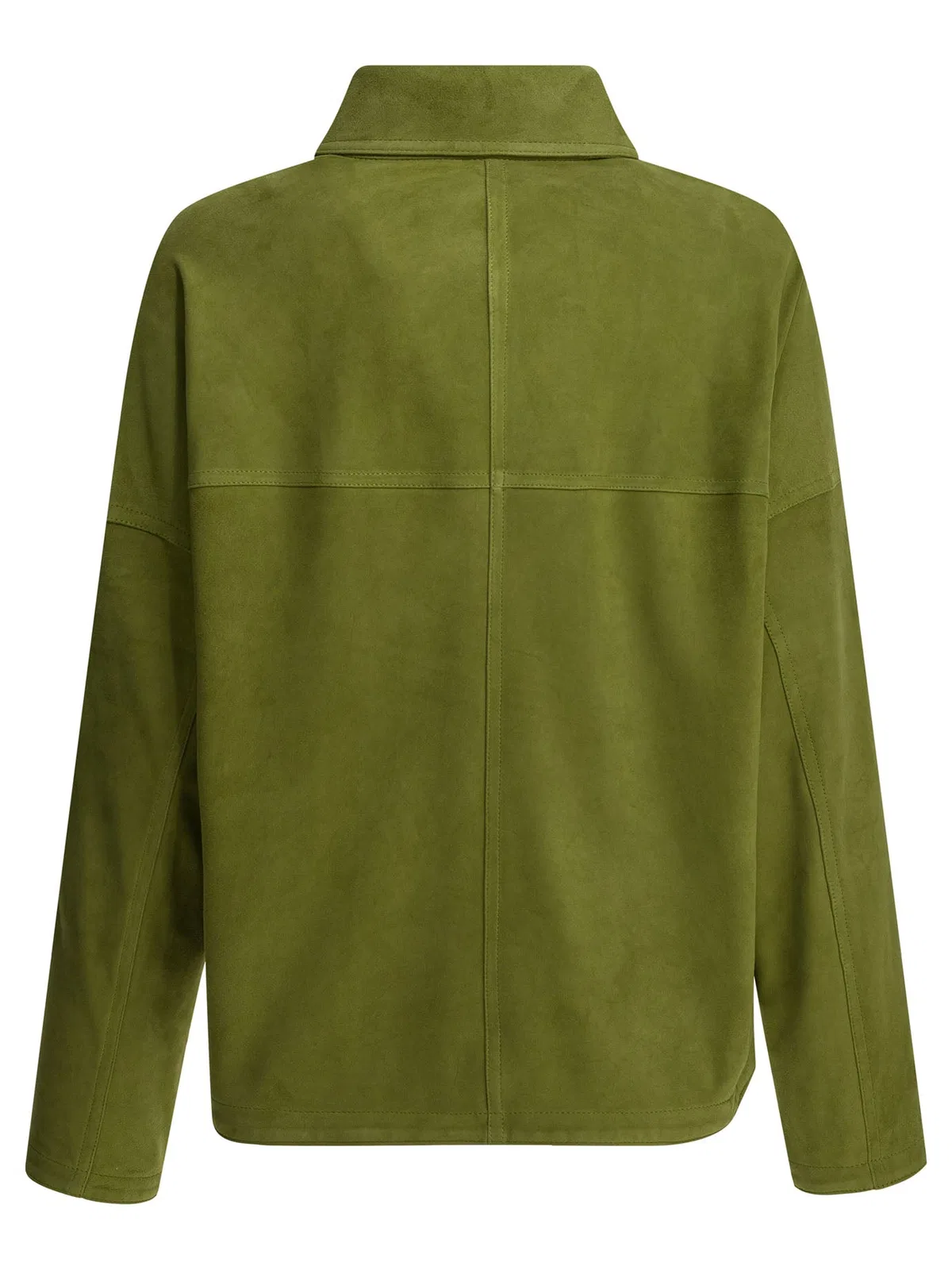 Furling by Giani Green Goat Suede Jacket