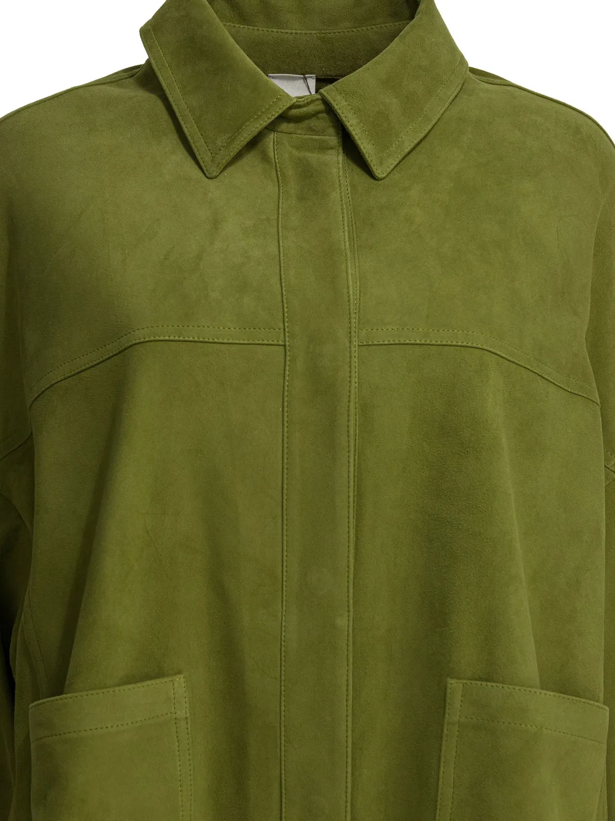 Furling by Giani Green Goat Suede Jacket