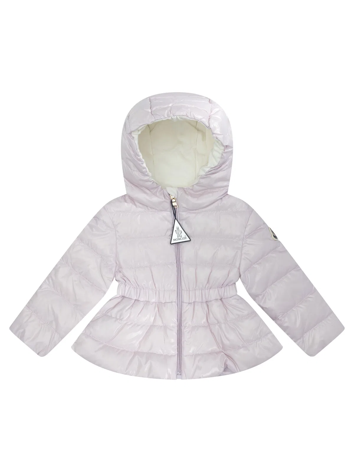 Moncler Kids Pink Polyamide Jacket