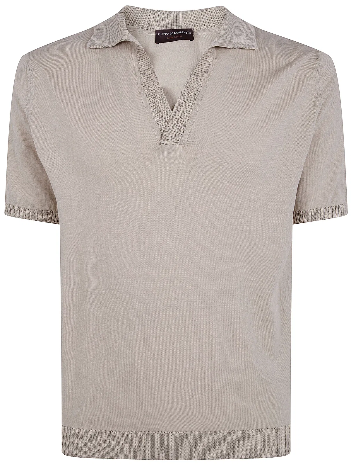 Filippo De Laurentiis Short Sleeves "Skipper" Polo Shirt