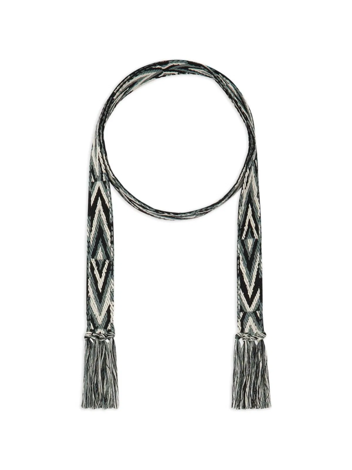 Pierre Louis Mascia Printed Silk Belt