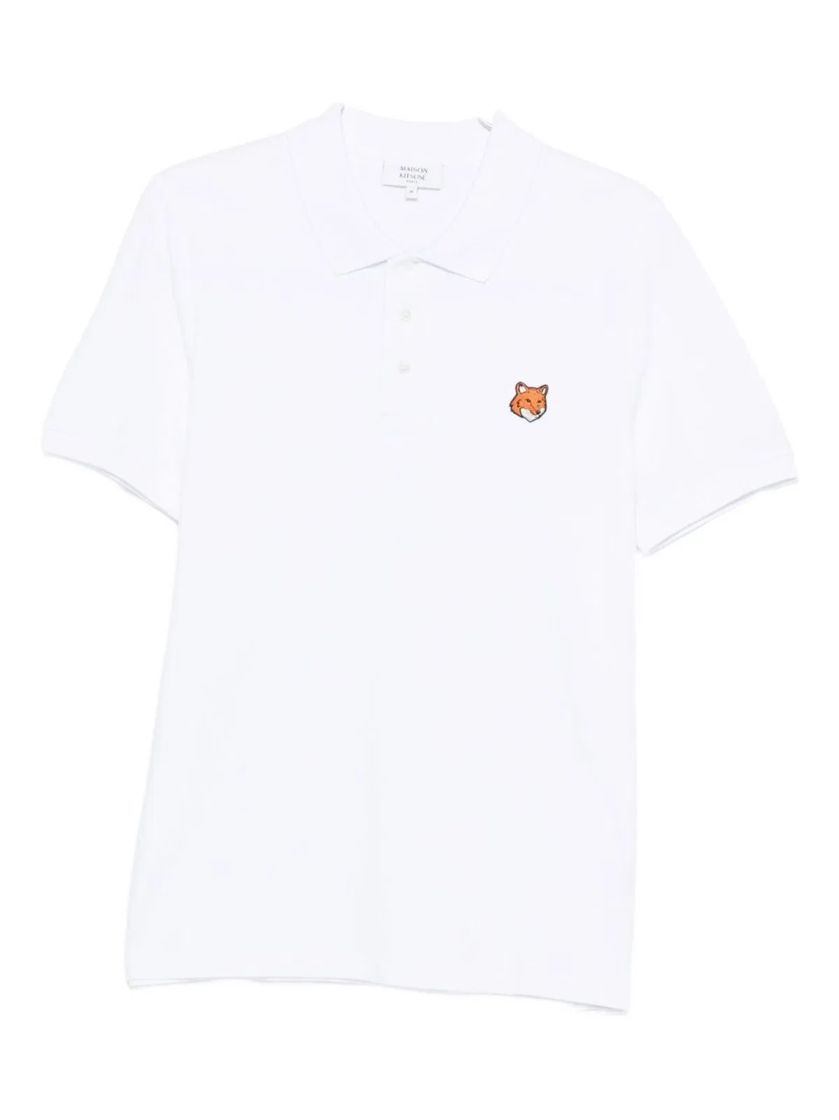 Maison Kitsune Maison Kitsuné Fox Head Cotton Polo Shir