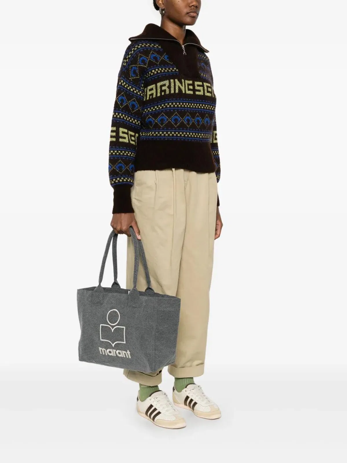 Isabel Marant Yenky Tote Bag With Zipper