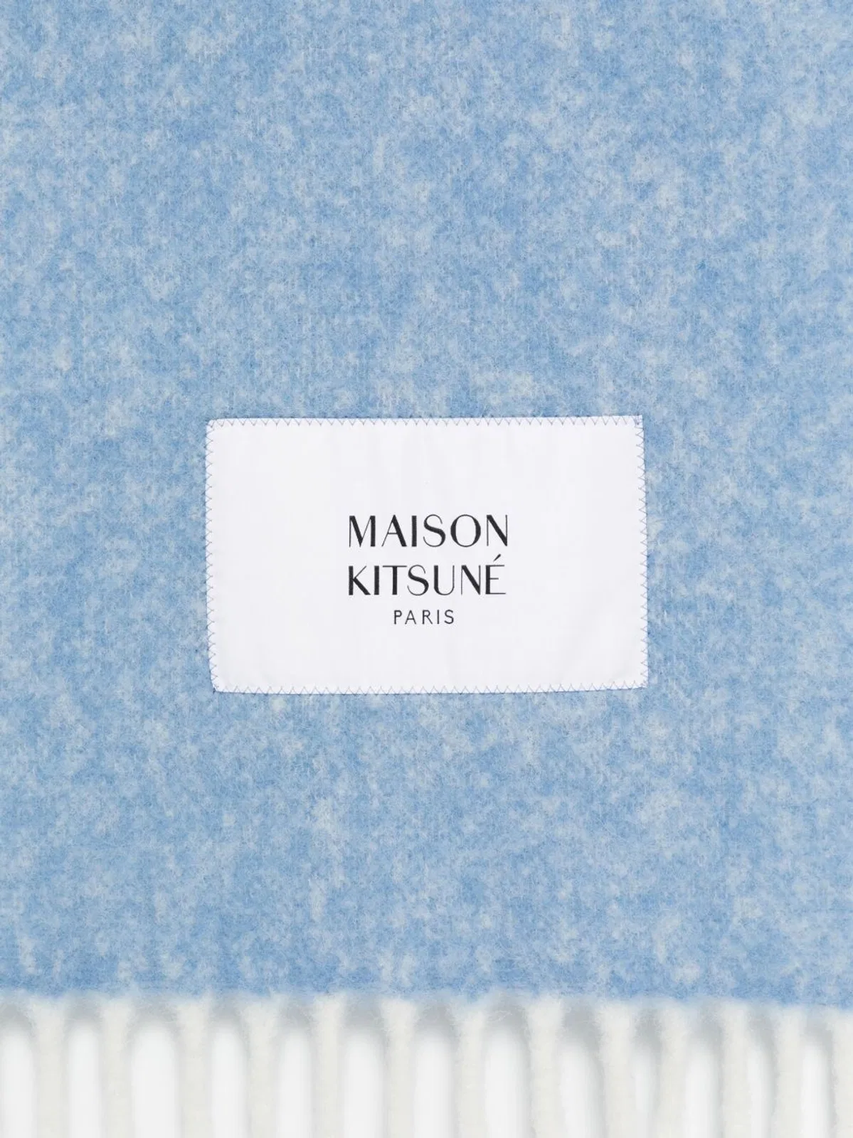 Maison Kitsune Maison Kitsuné Alpaca Striped Scarf