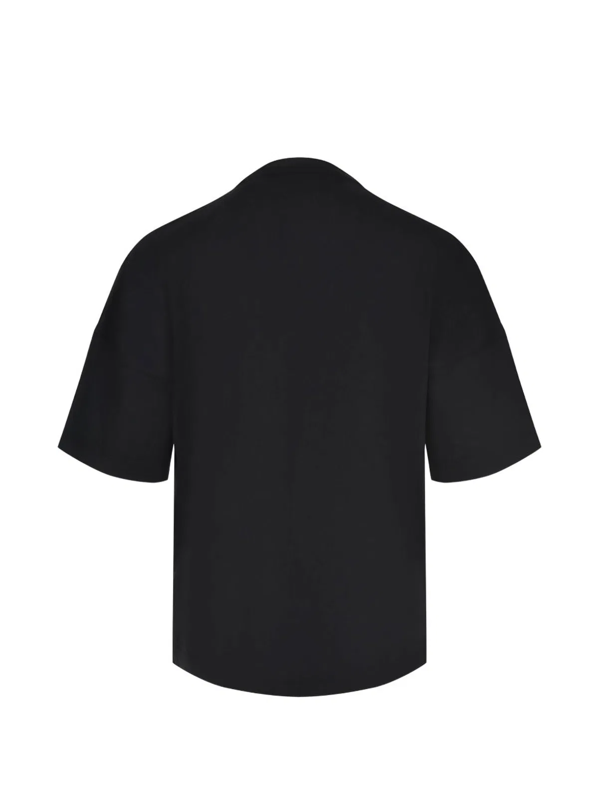 Palm Angels Black Brown Cotton T-Shirt