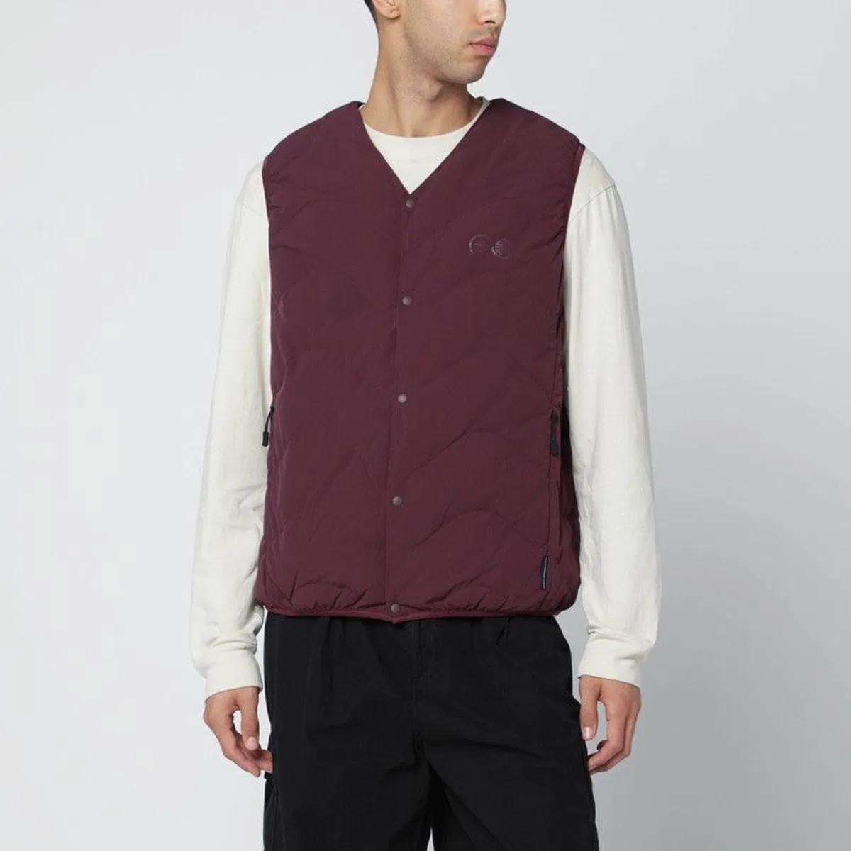 Purple mountain observatory Winecolored Nylon Vest