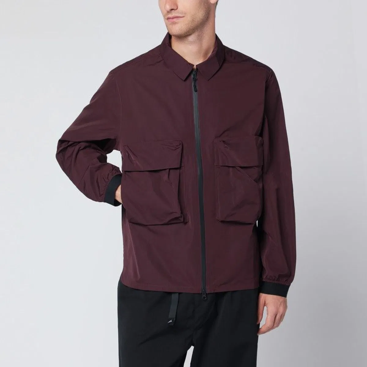 Purple mountain observatory Winecoloured Zip Jacket
