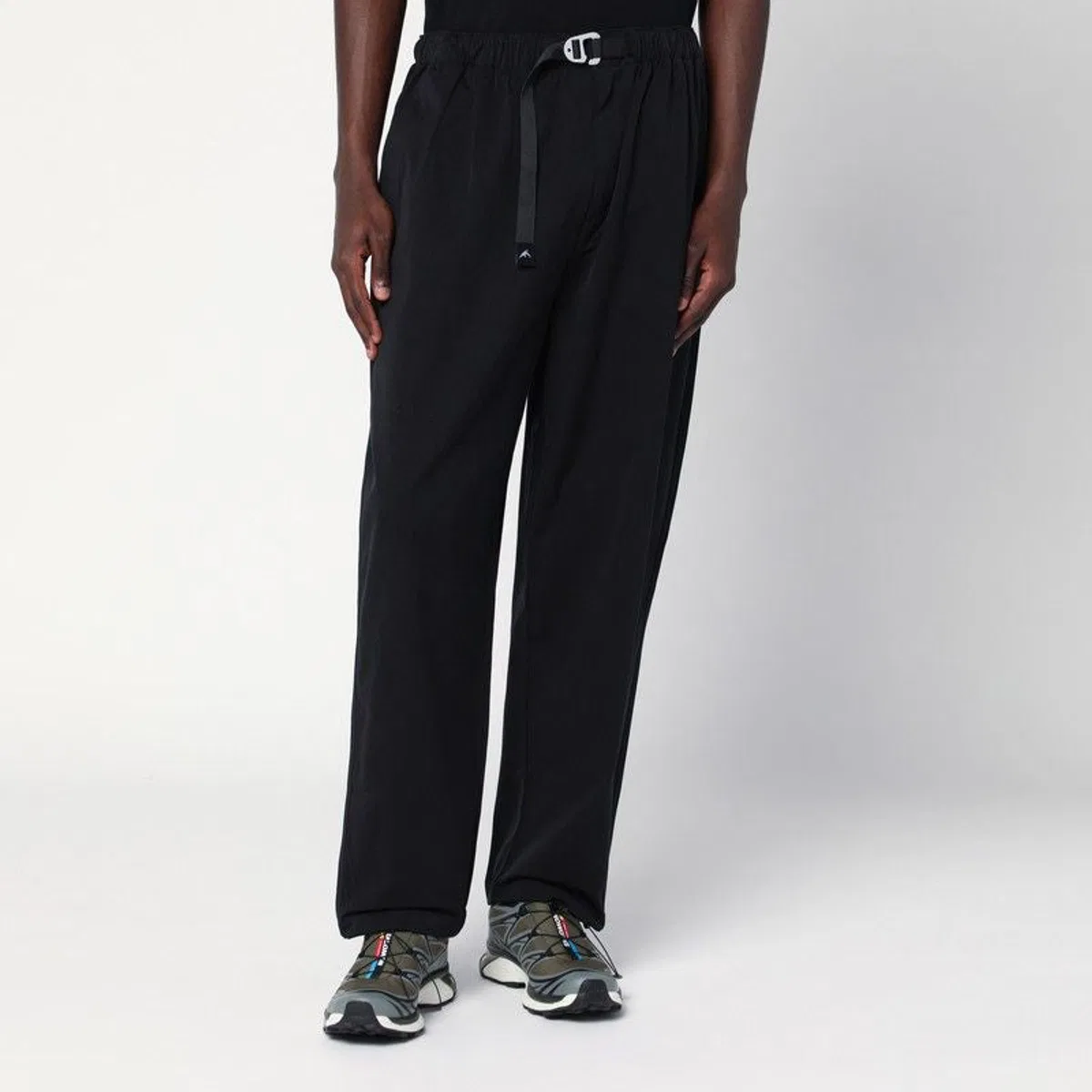 Purple mountain observatory Terrain Black Trousers In Cotton-Nylon B