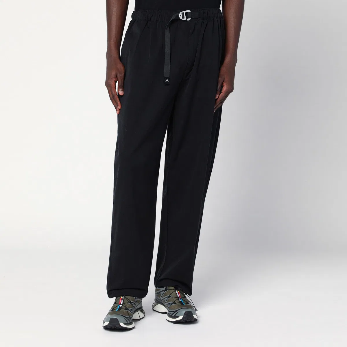 Purple mountain observatory Terrain Black Trousers In Cotton-Nylon B