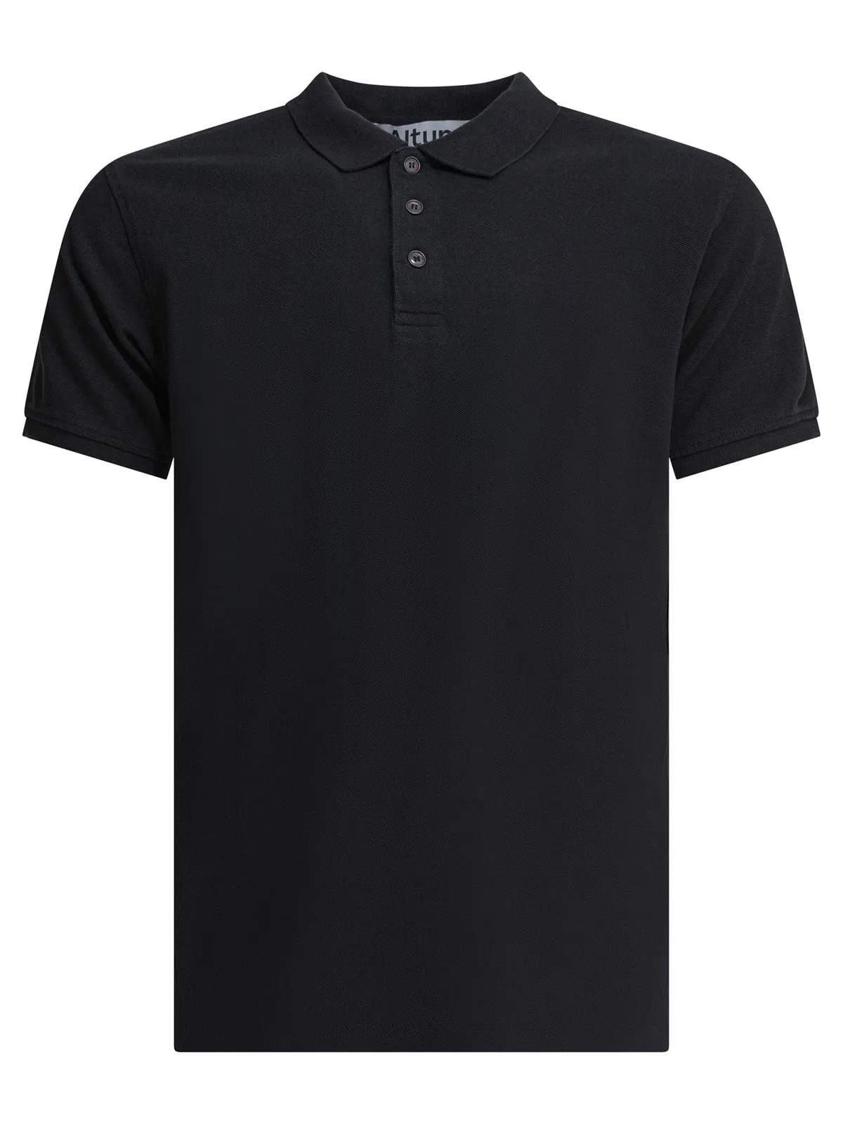 Altum Black Cotton Polo Shirt