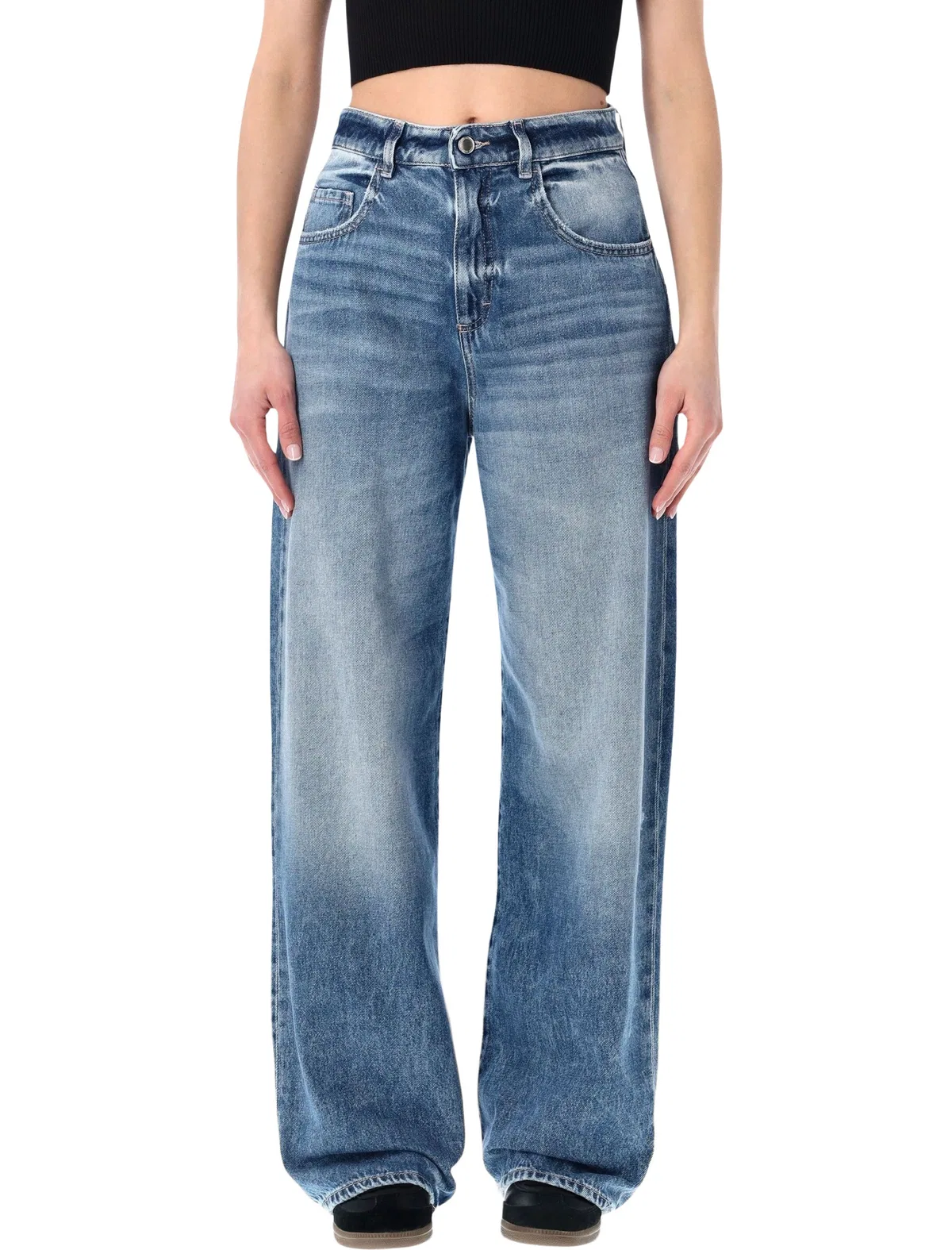 Icon Denim Poppy Eclipse Wide Leg Jeans
