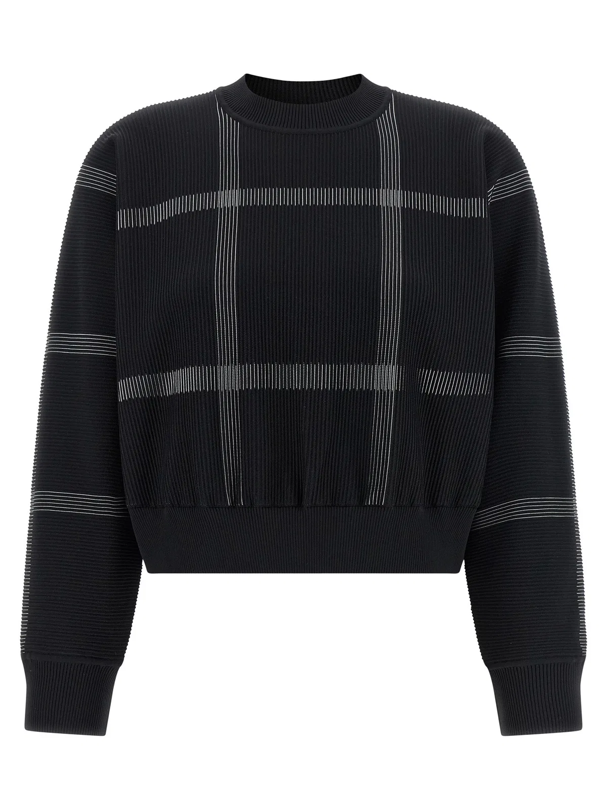 Pleats Please Issey Miyake 'Crossing Knit' Sweater