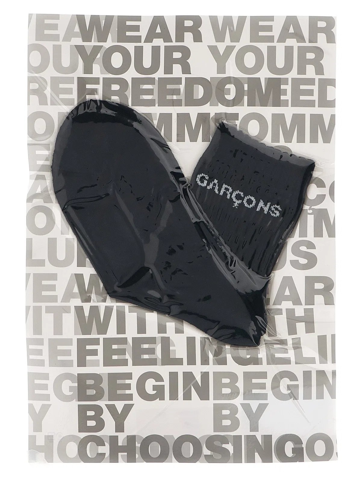 Comme Des Garcons Homme Plus Comme Des Garçons Homme Plus Logo Socks