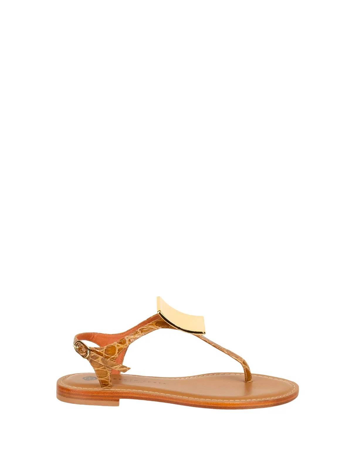 Roberto Festa Flip Flops Procida Light Brown