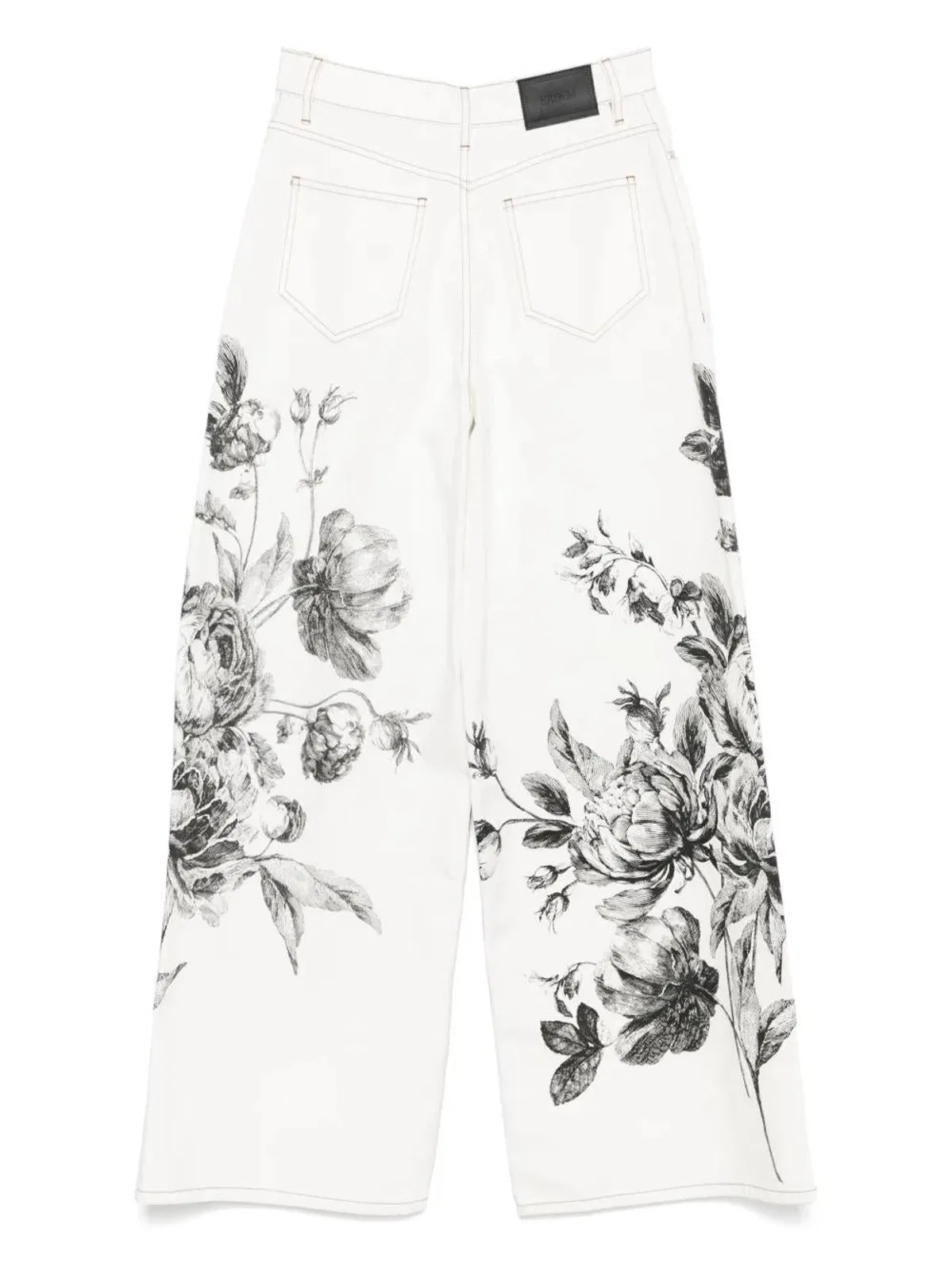 Erdem Jeans Flores Crudo