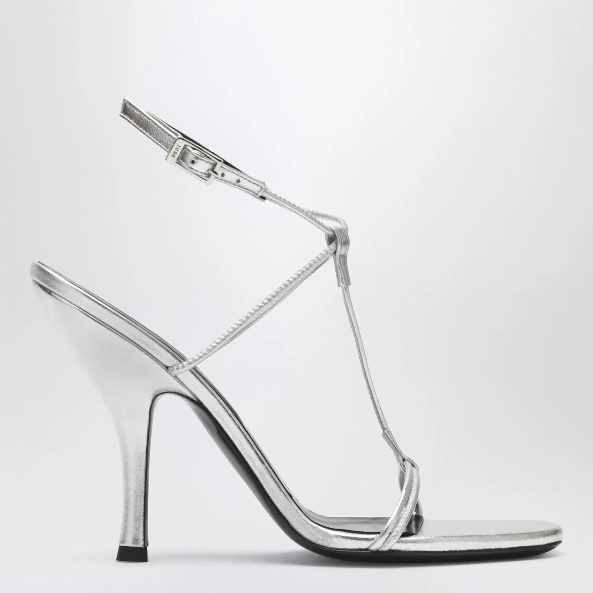 Jude Mixer Sandal In Silver Leather
