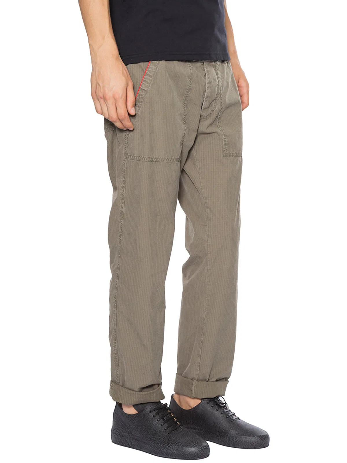 History Repeats Ripstop Cotton Trousers
