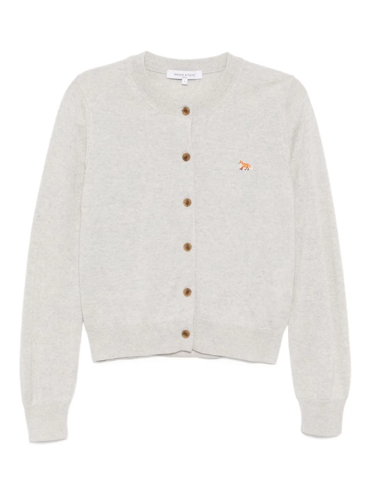 Maison Kitsune Maison Kitsuné Baby Fox Wool Cardigan
