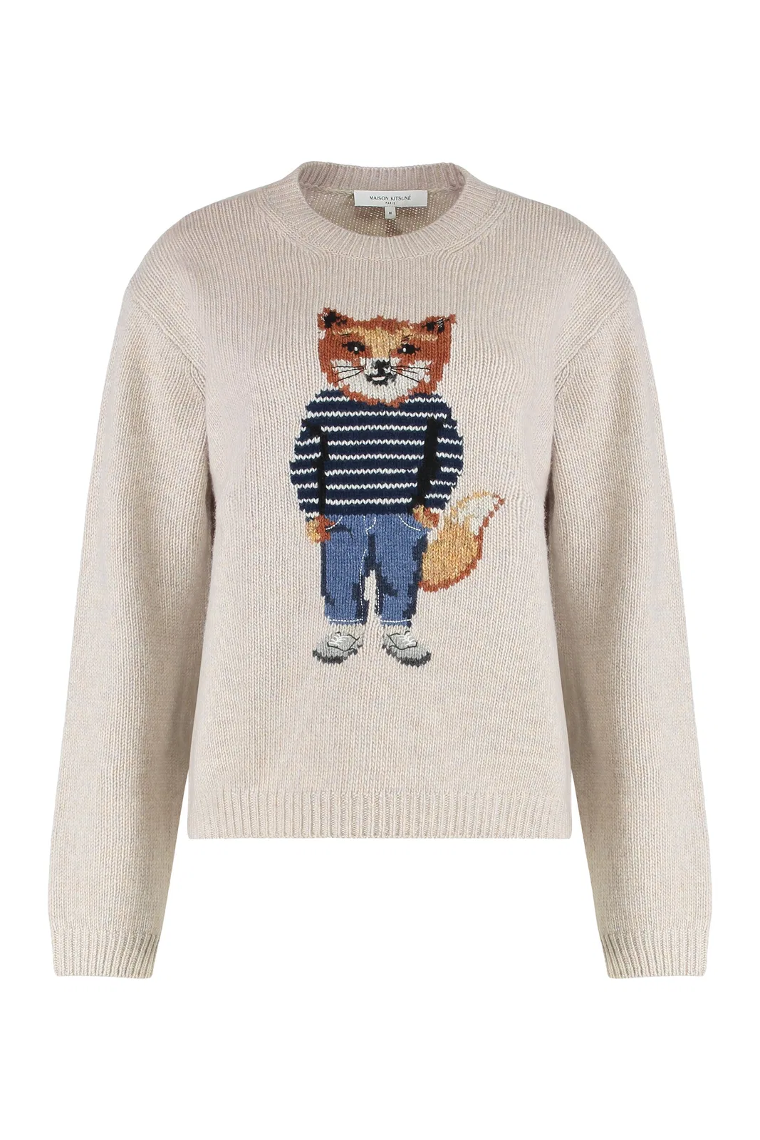 Maison Kitsune Maison Kitsuné Sweater With Round Neckli