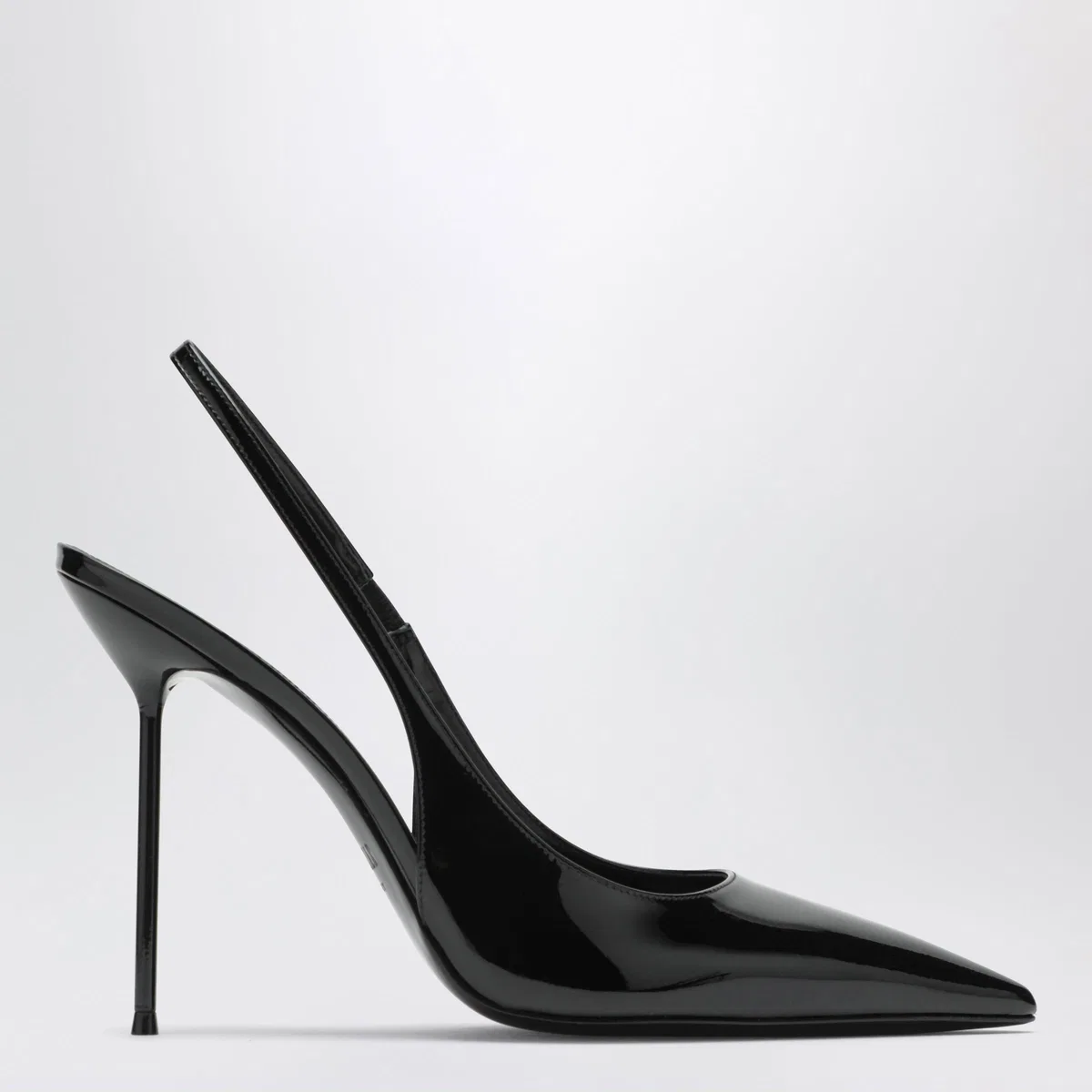Paris texas Lidia Slingback Pumps In Black Patent Le