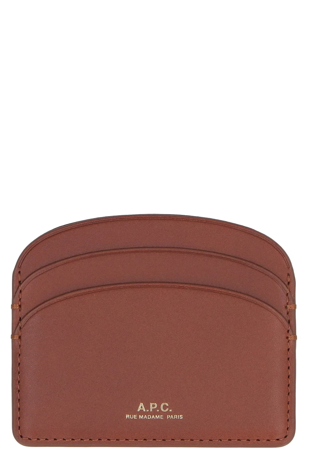 A.P.C. Logo Detail Leather Card Holder