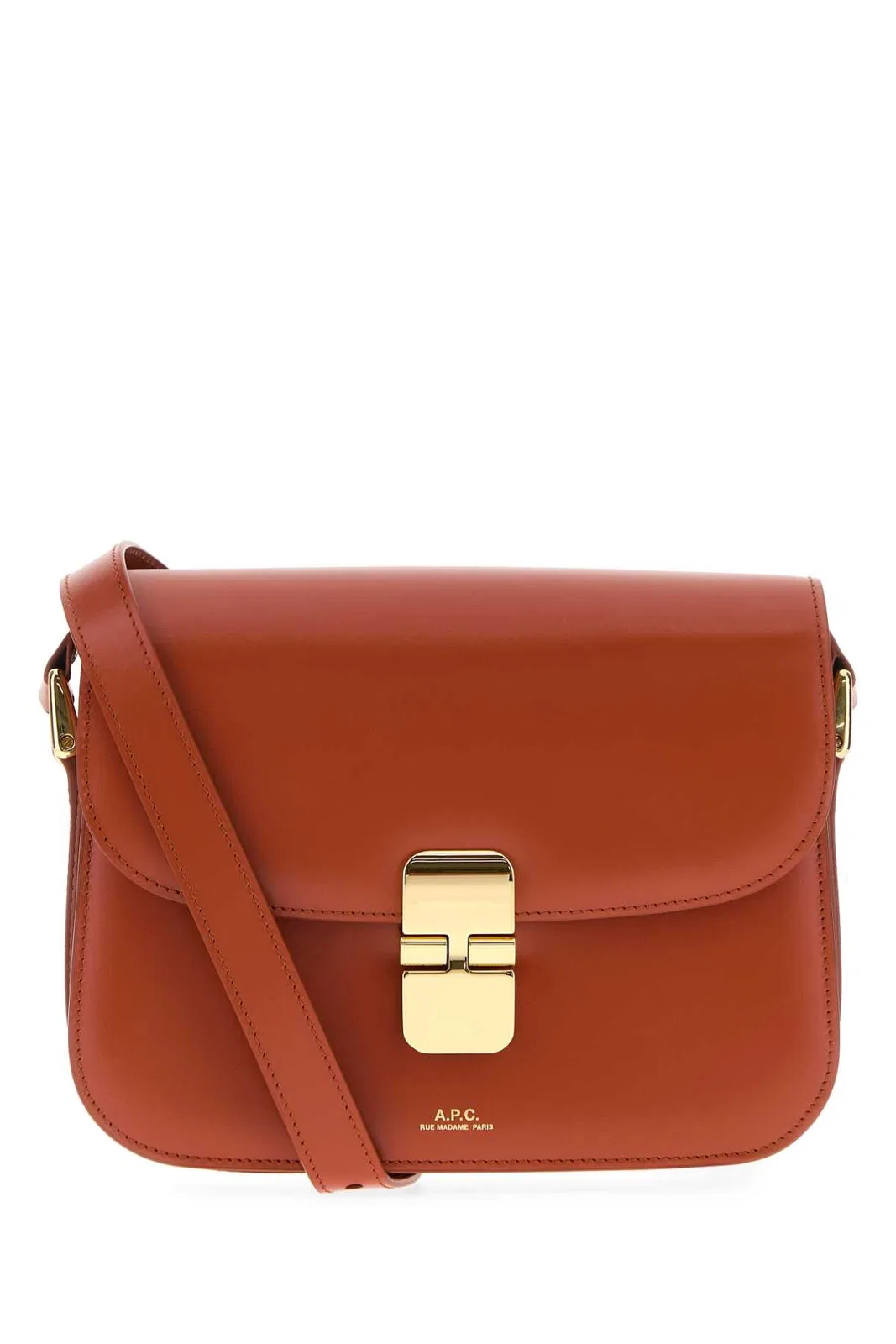 A.P.C. Grace Small Leather Crossbody Bag