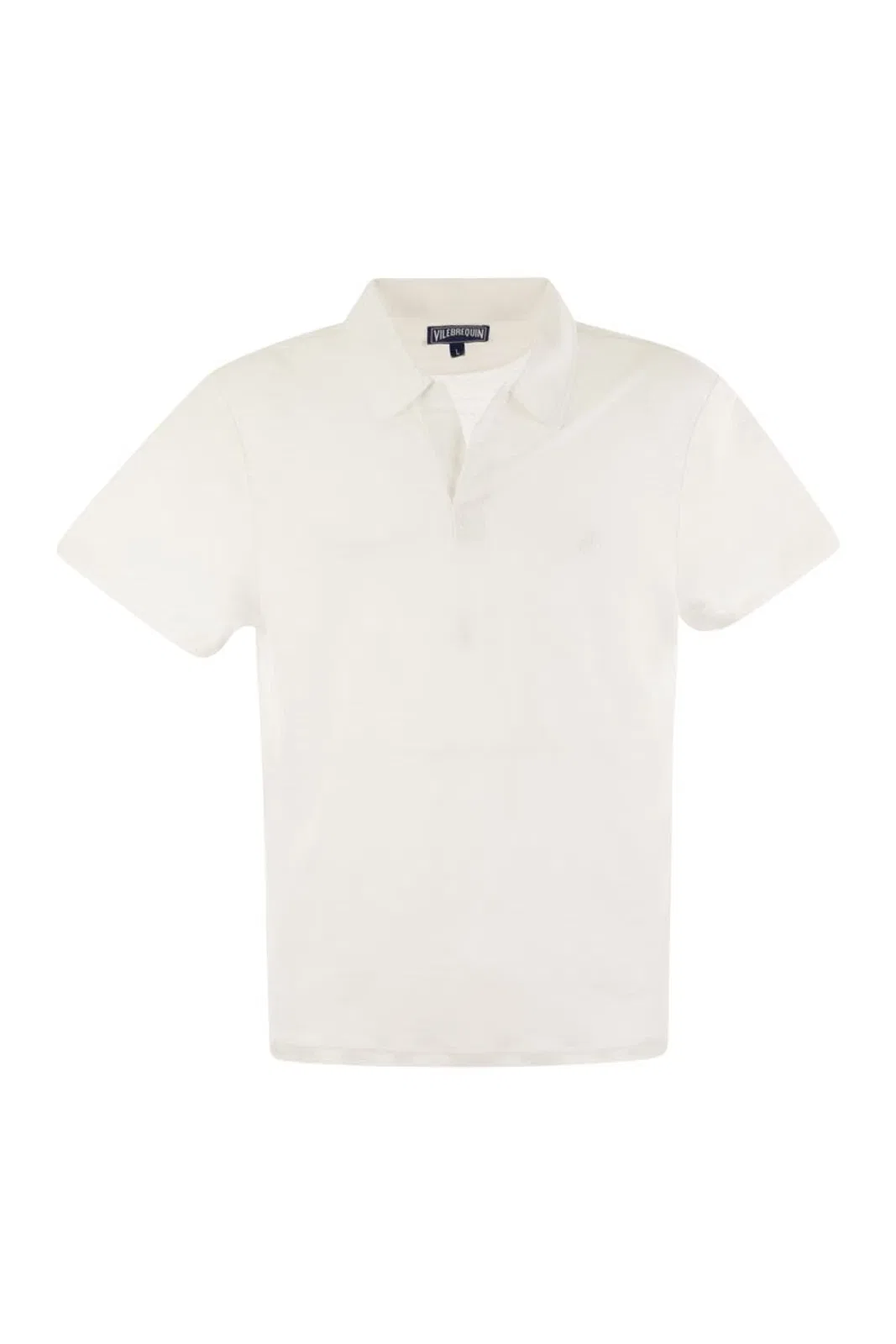 Vilebrequin Short-Sleeved Linen Polo Shirt