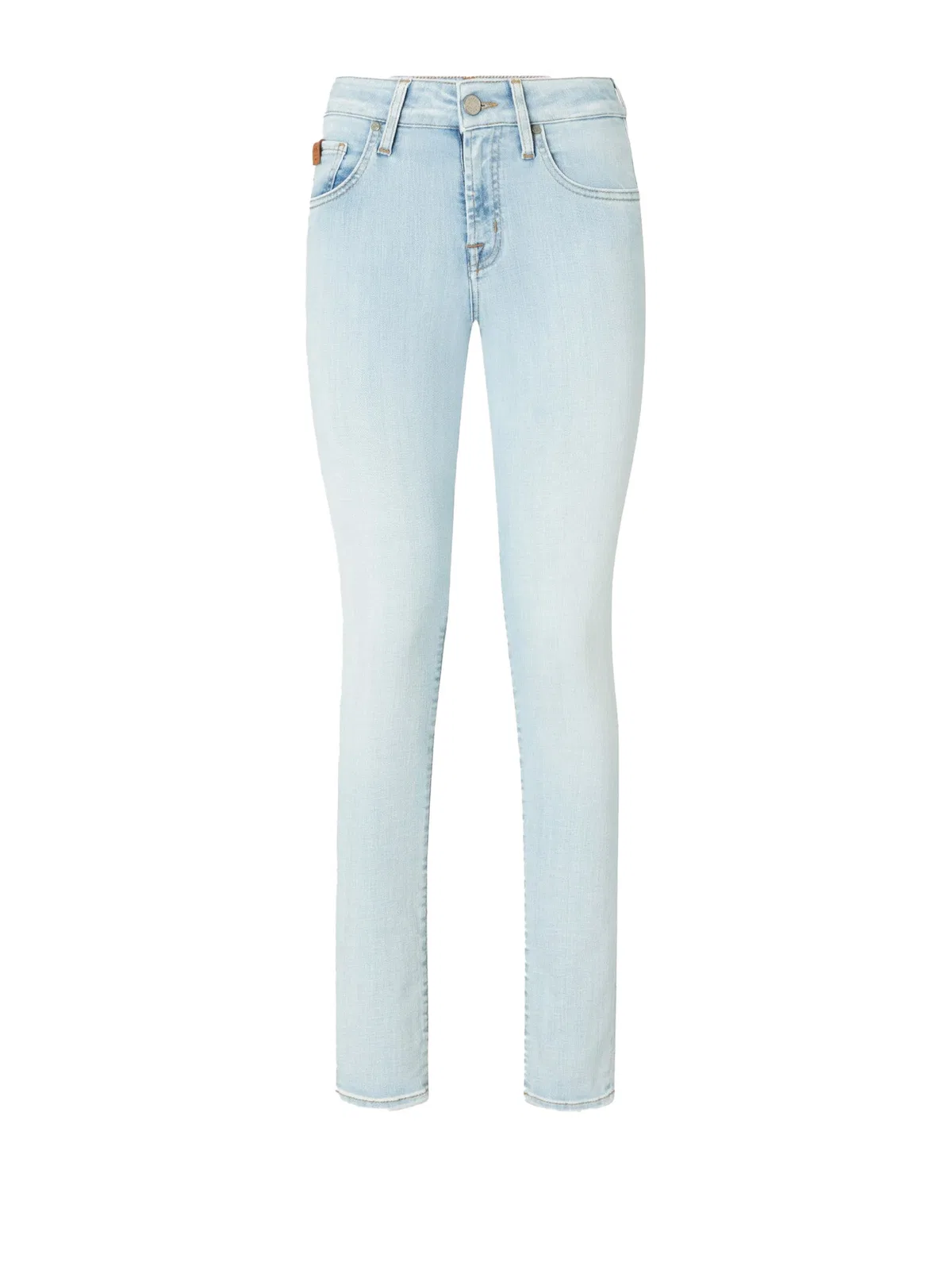Jacob Cohen Cigarette Jeans In Light Blue Denim