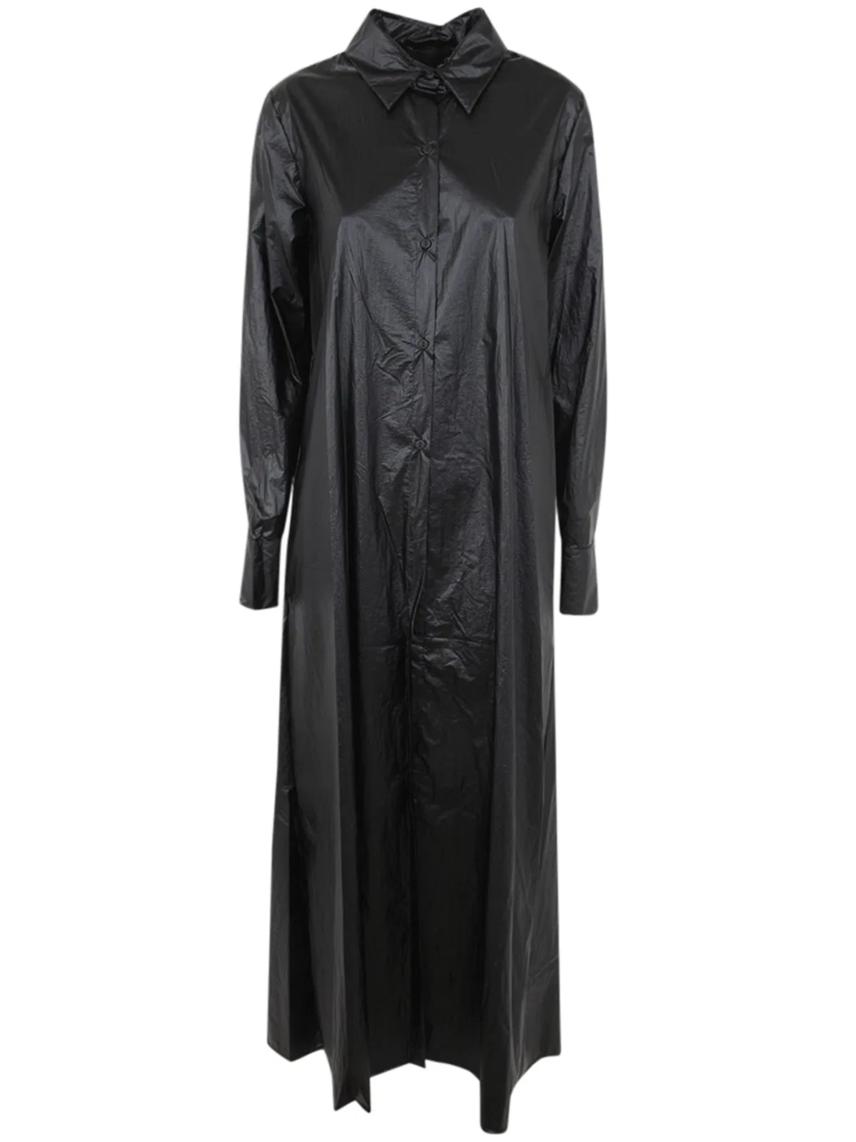 Maria Calderara Wrap Choc Parachute Shirt