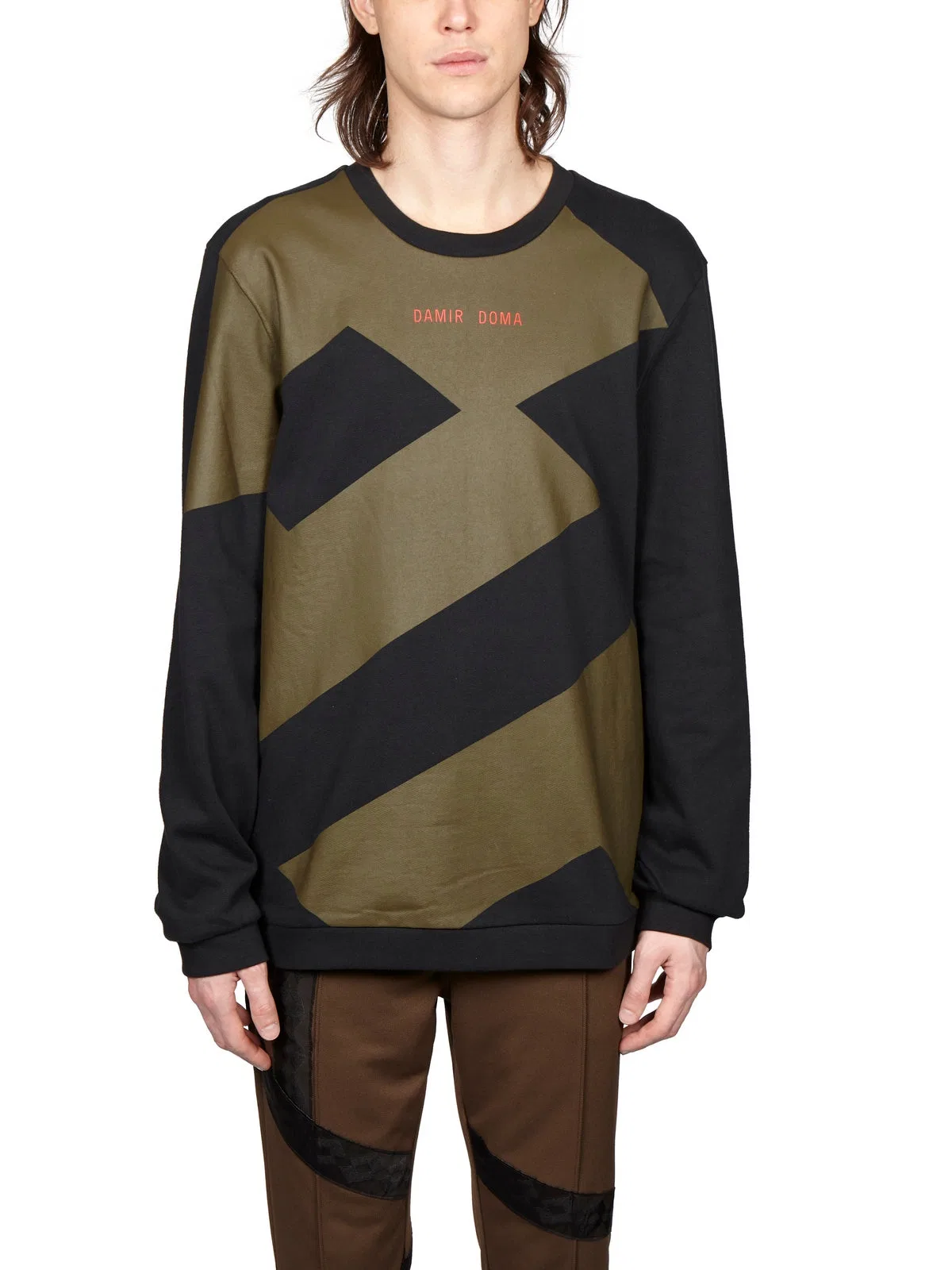 Damir Doma Printed Cotton Sweatshirt