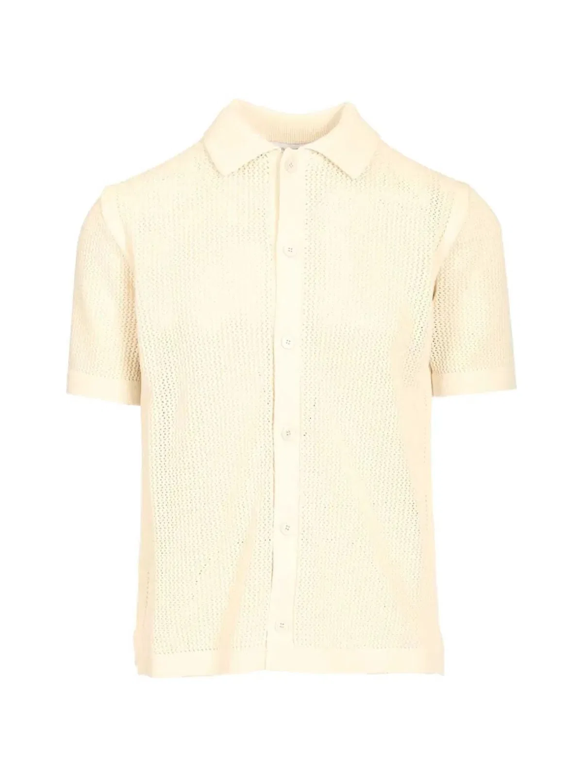 Maison Kitsune Maison Kitsuné Open Knit Short Sleeve Ca