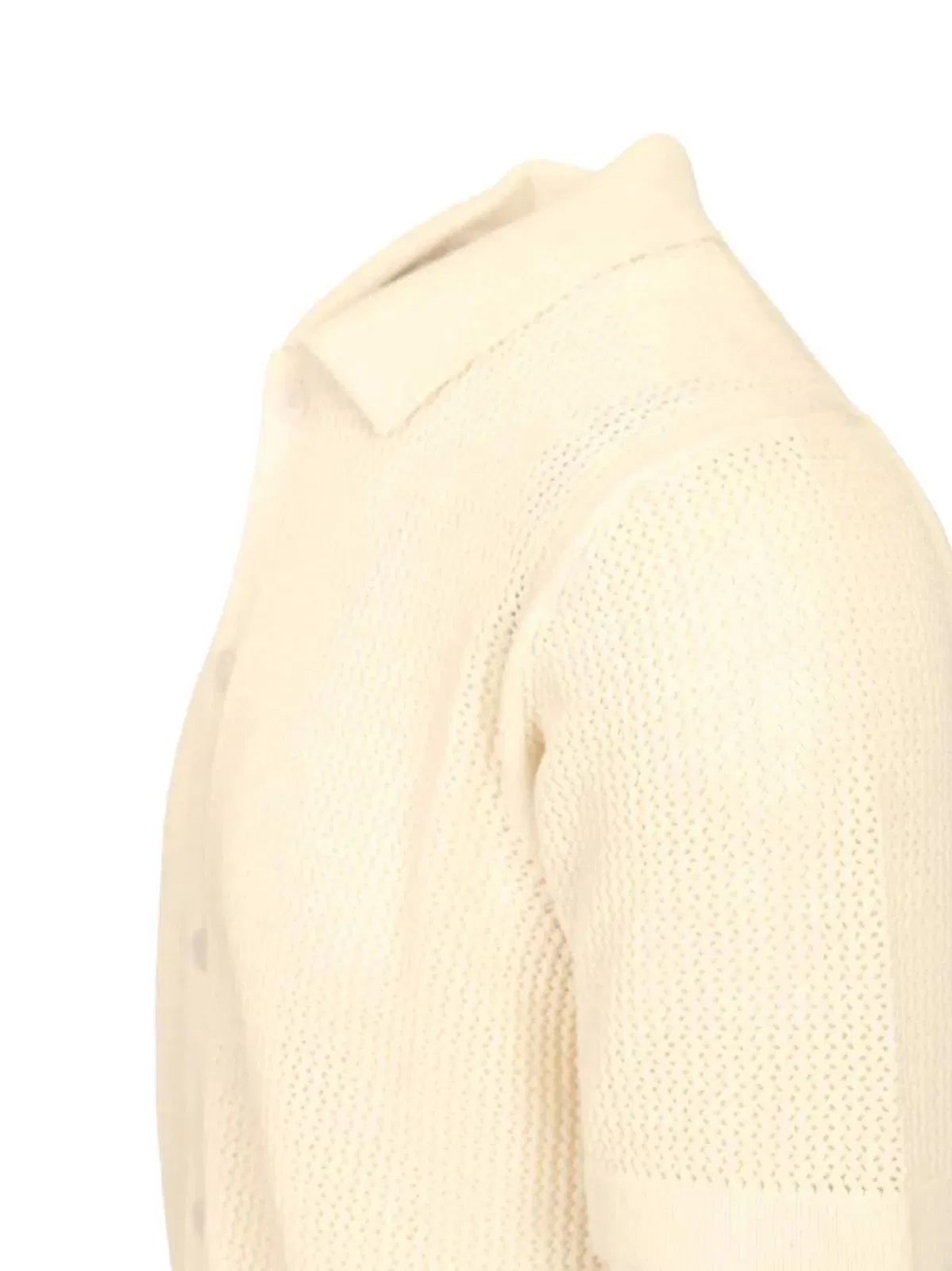 Maison Kitsune Maison Kitsuné Open Knit Short Sleeve Ca