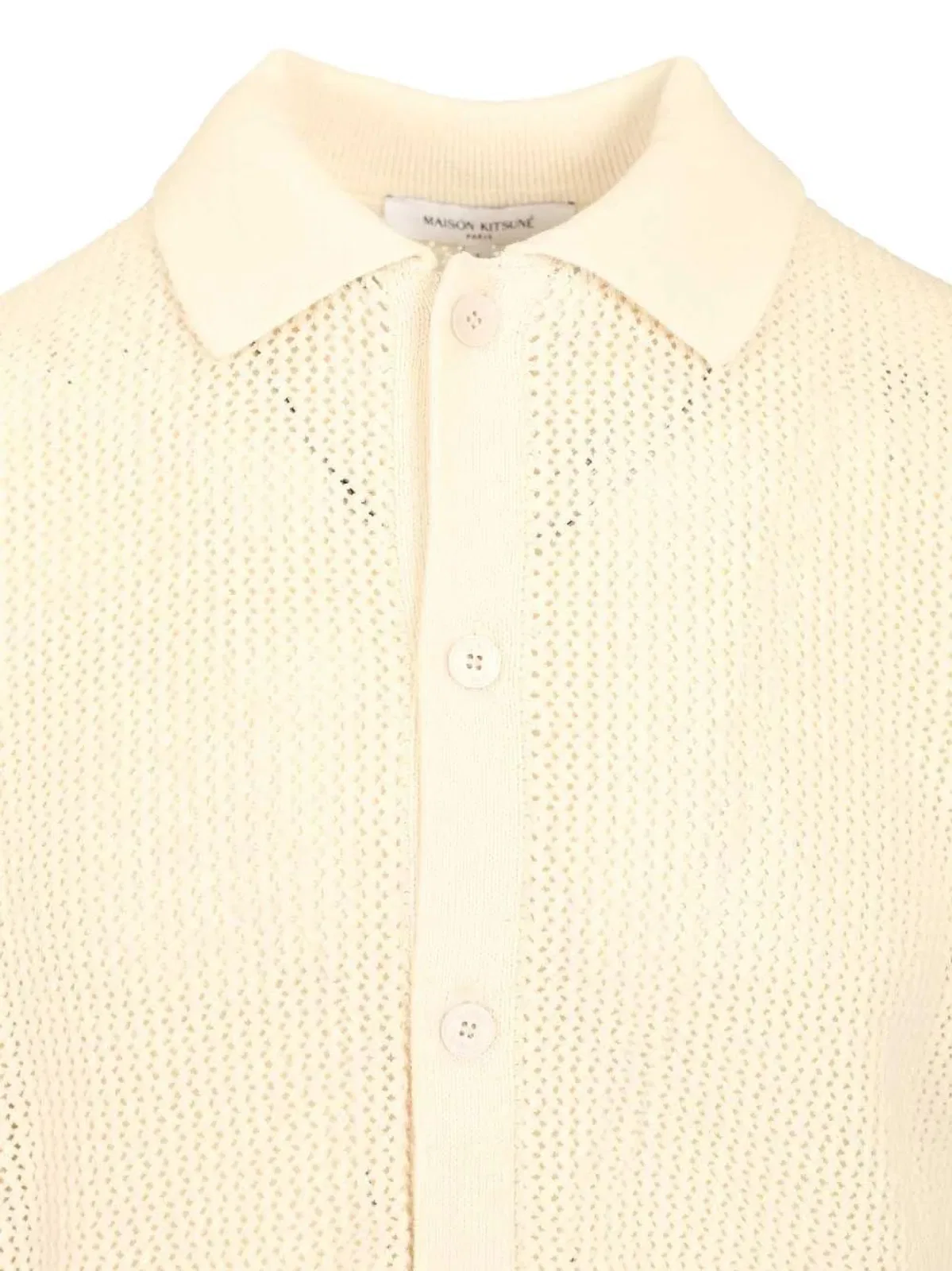 Maison Kitsune Maison Kitsuné Open Knit Short Sleeve Ca