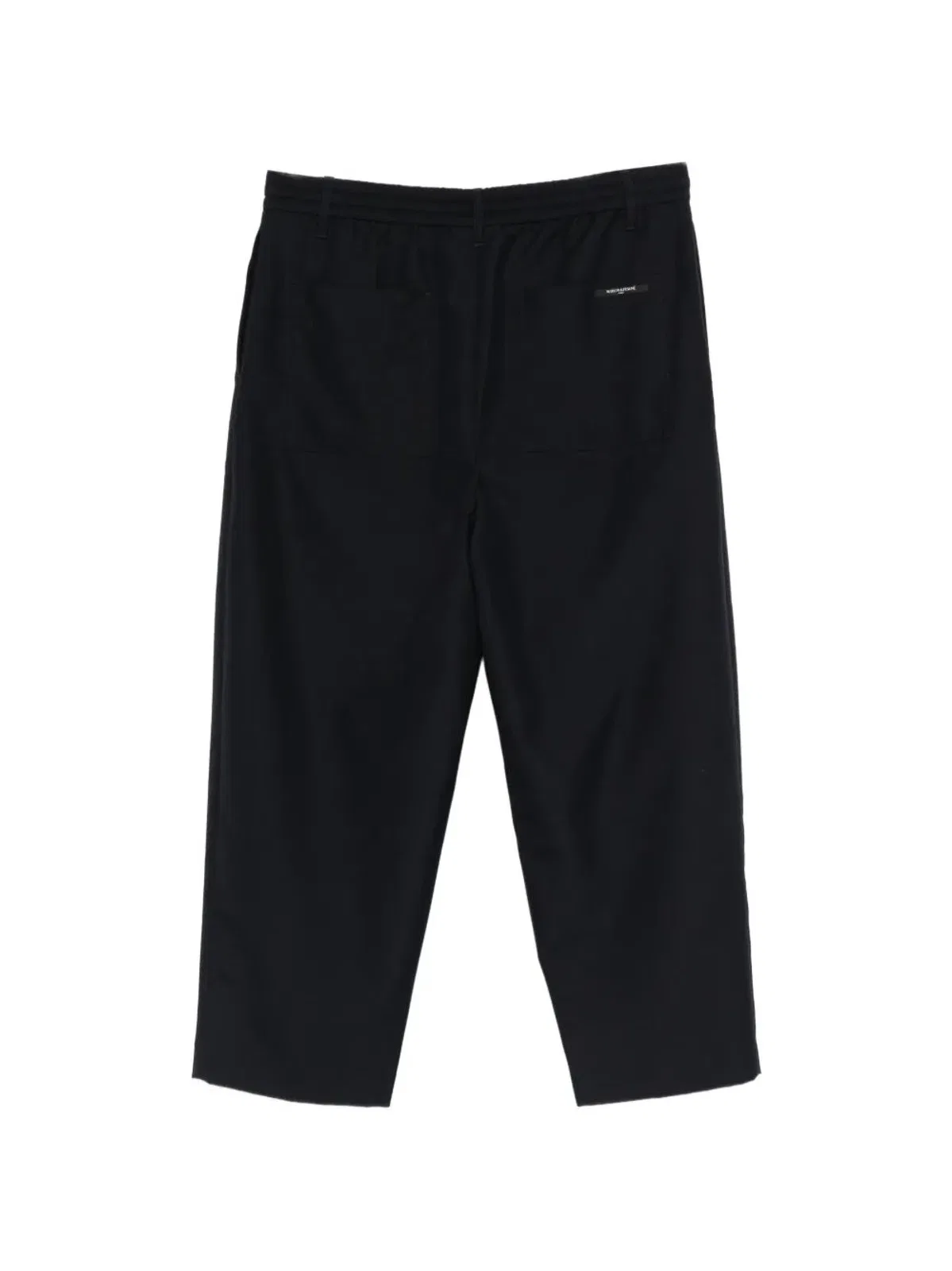 Maison Kitsune Maison Kitsuné Cropped Pleated Pants
