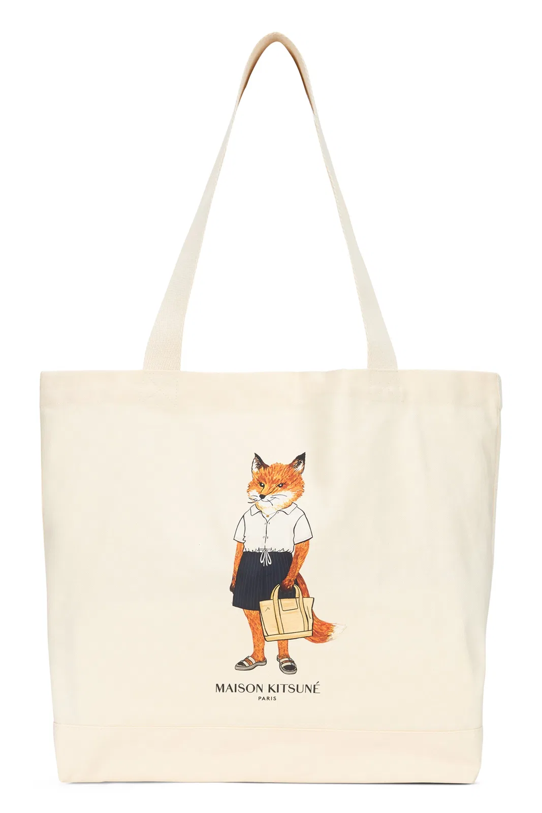 Maison Kitsune Maison Kitsuné Canvas Tote Bag