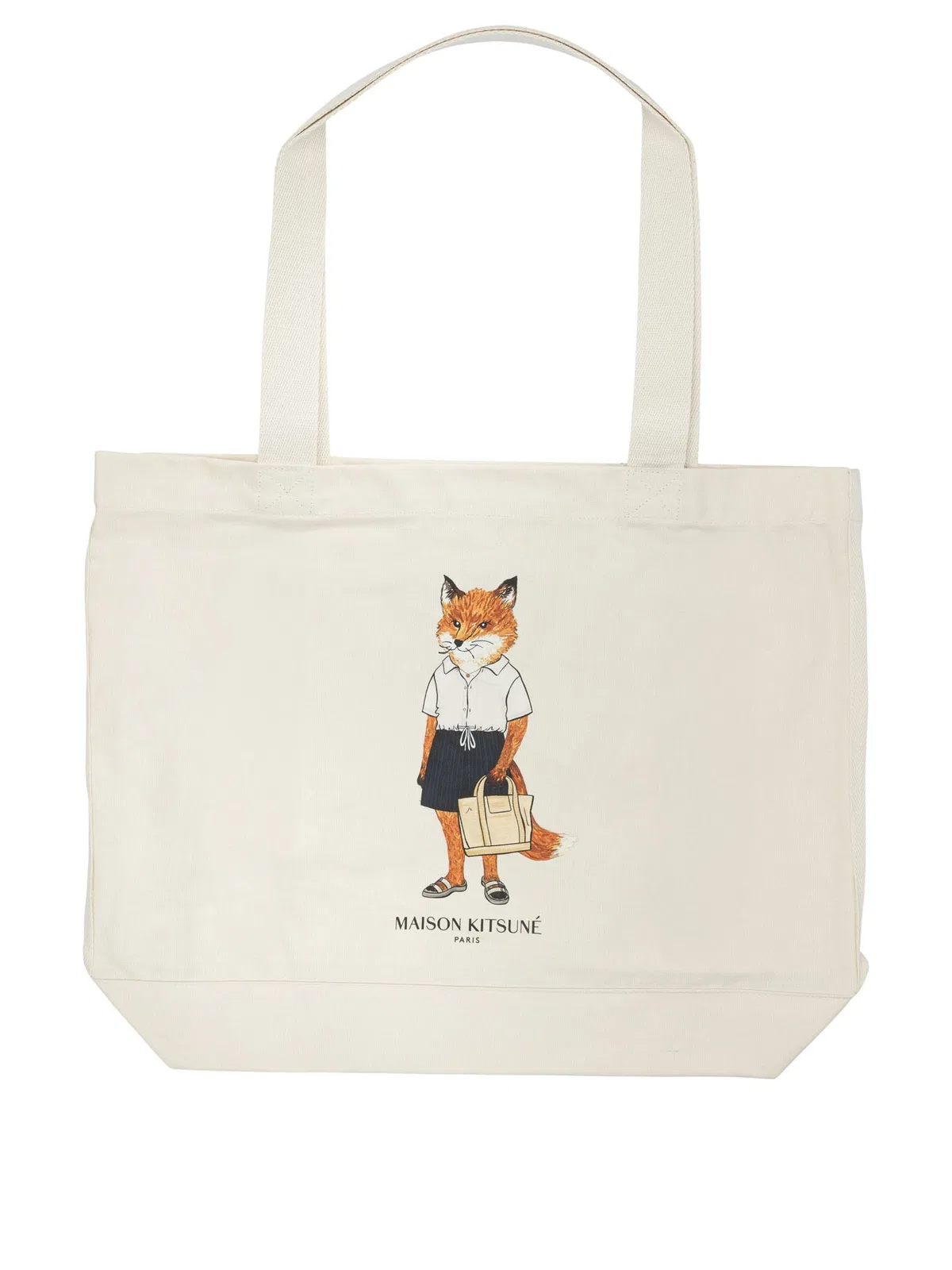 Maison Kitsune Maison Kitsuné "Dressed Fox" Large Shoul