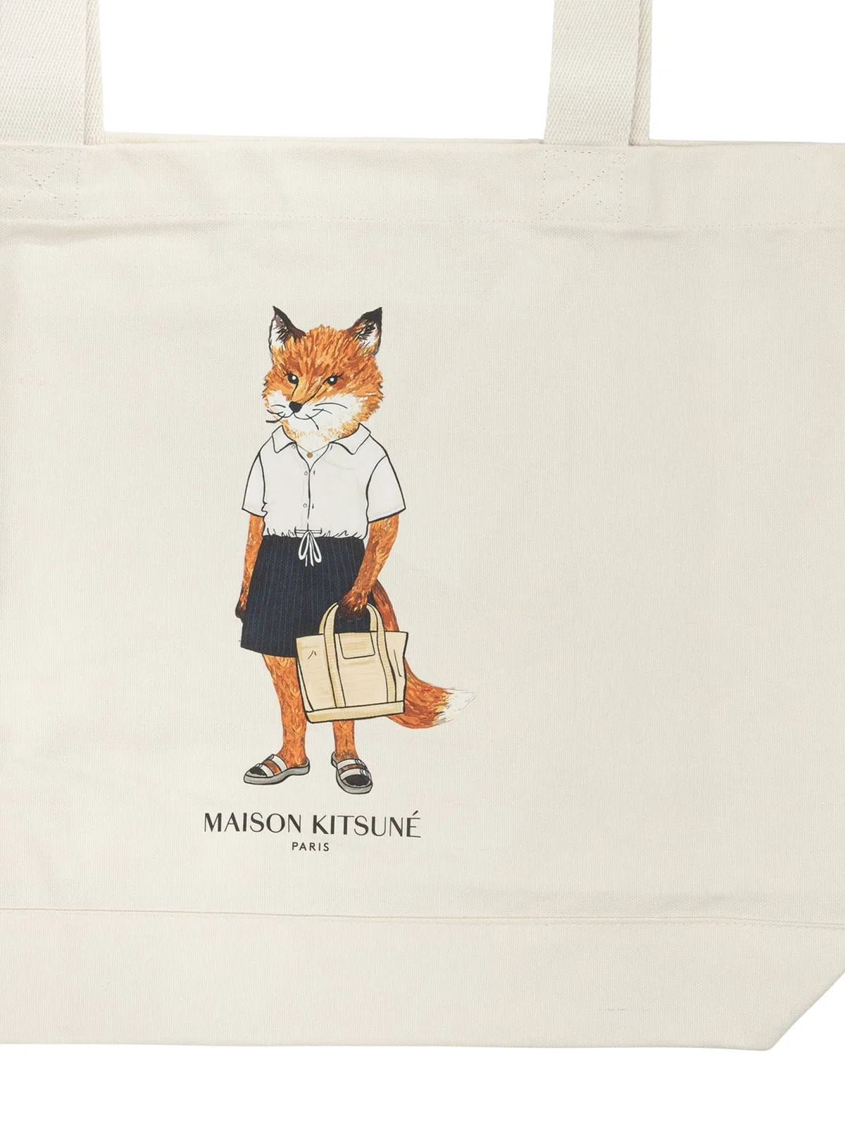 Maison Kitsune Maison Kitsuné "Dressed Fox" Large Shoul