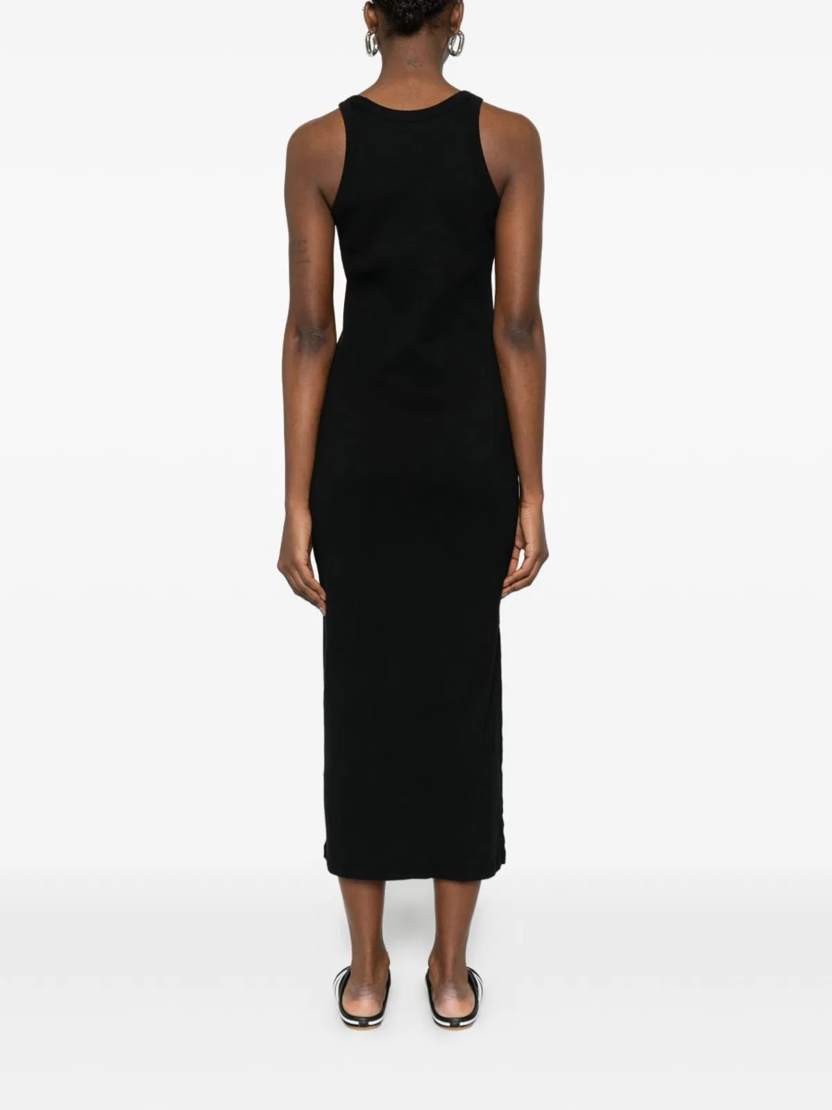 Maison Kitsune Maison Kitsuné Logo Ribbed Tank Dress