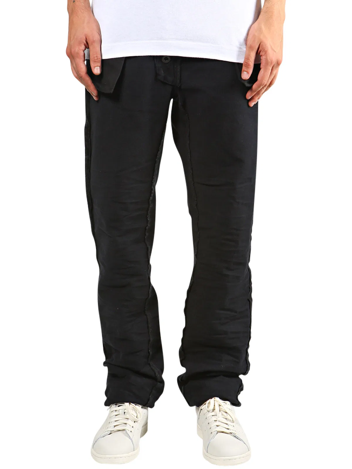 Ben Taverniti Unravel Double Layer Reverse Denim Jeans