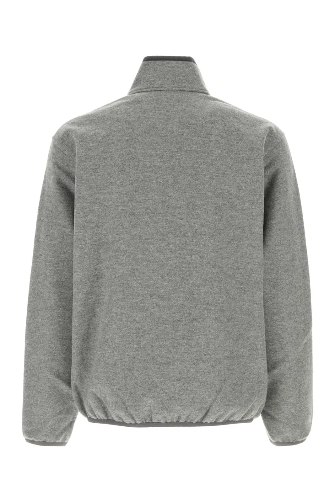 The Row Melange Grey Cashmere Maury Sweatshirt