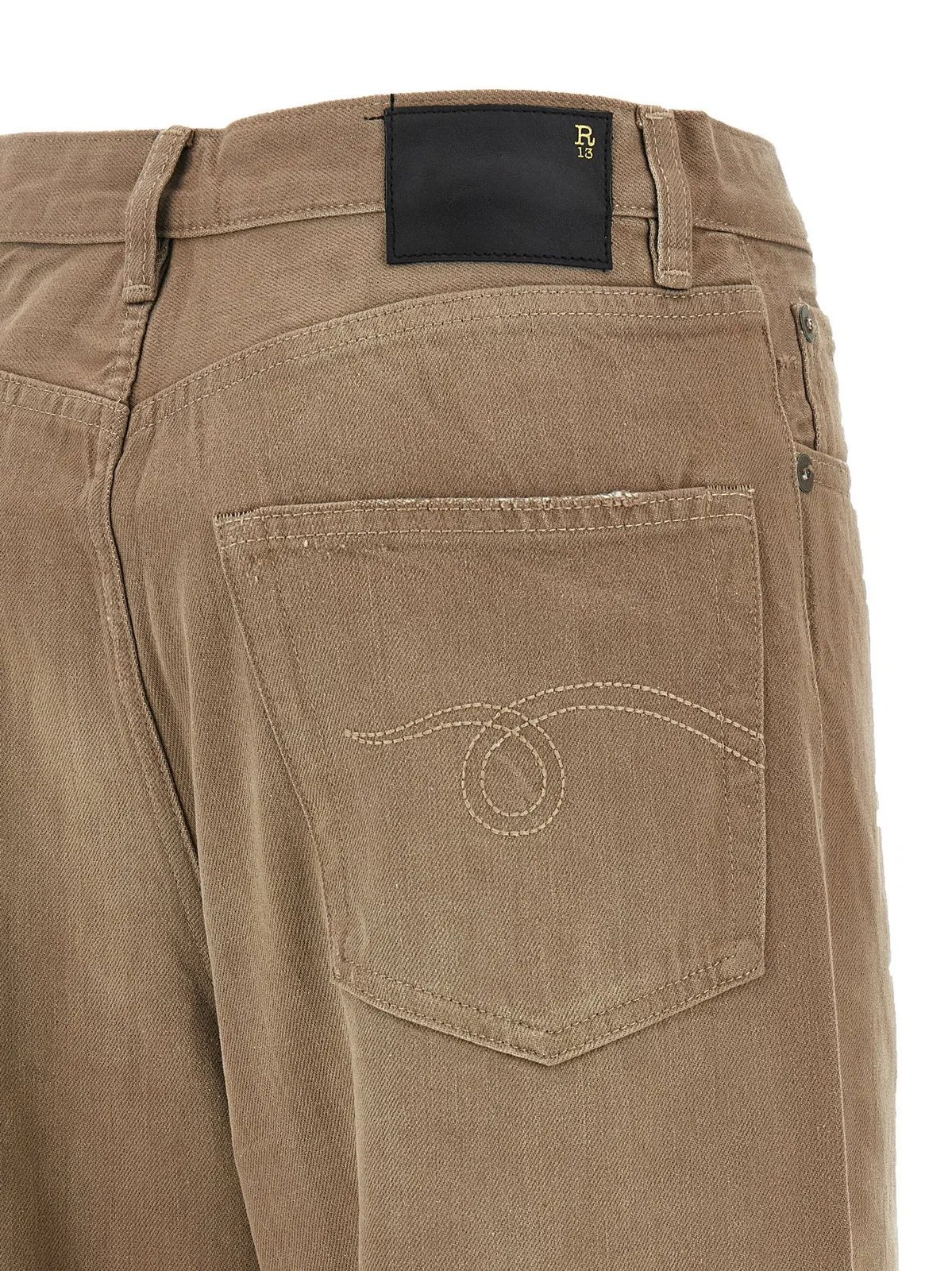 R13 'Damon Pleated' Jeans