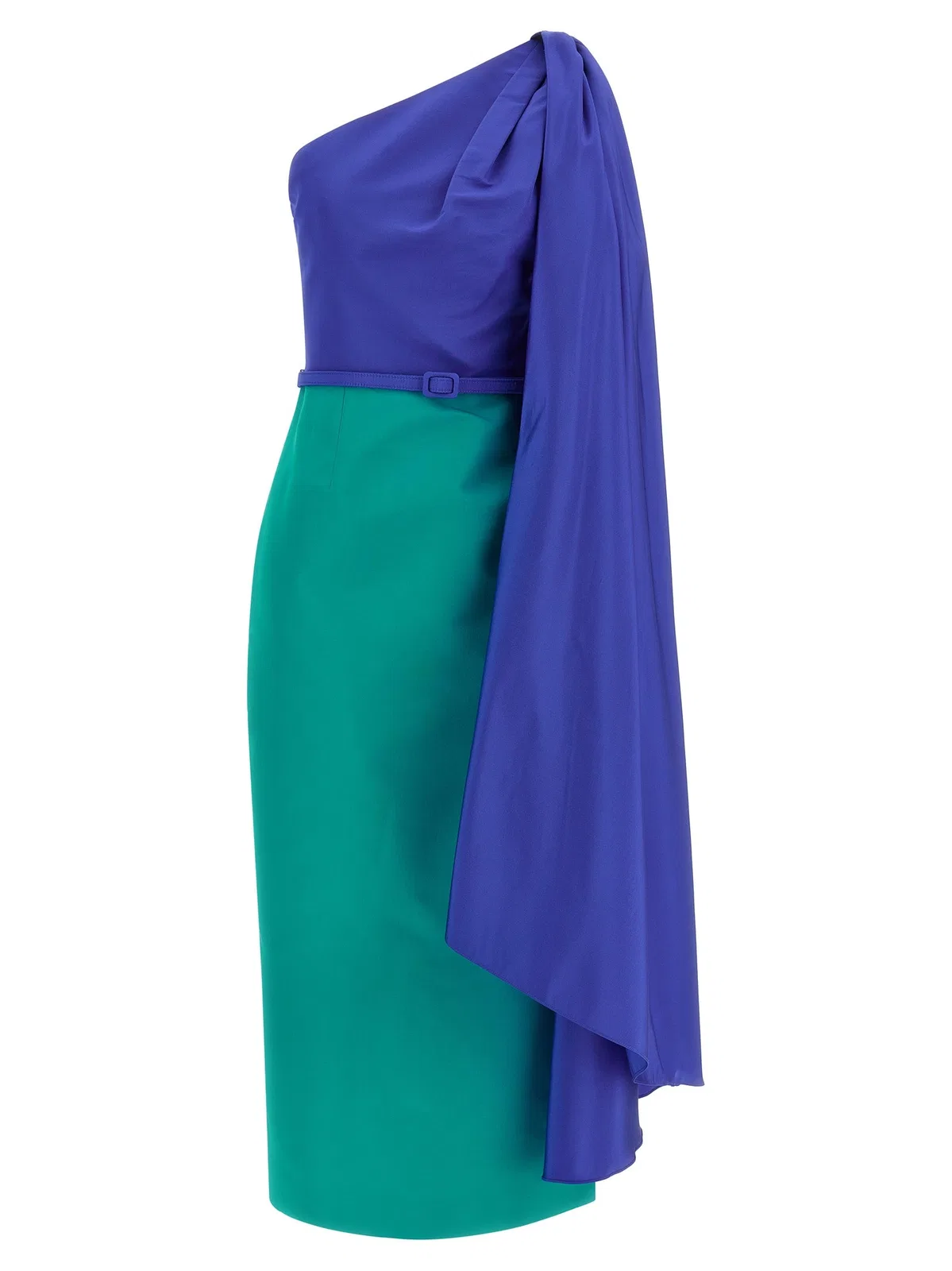Carolina Herrera 'Color Block' Dress
